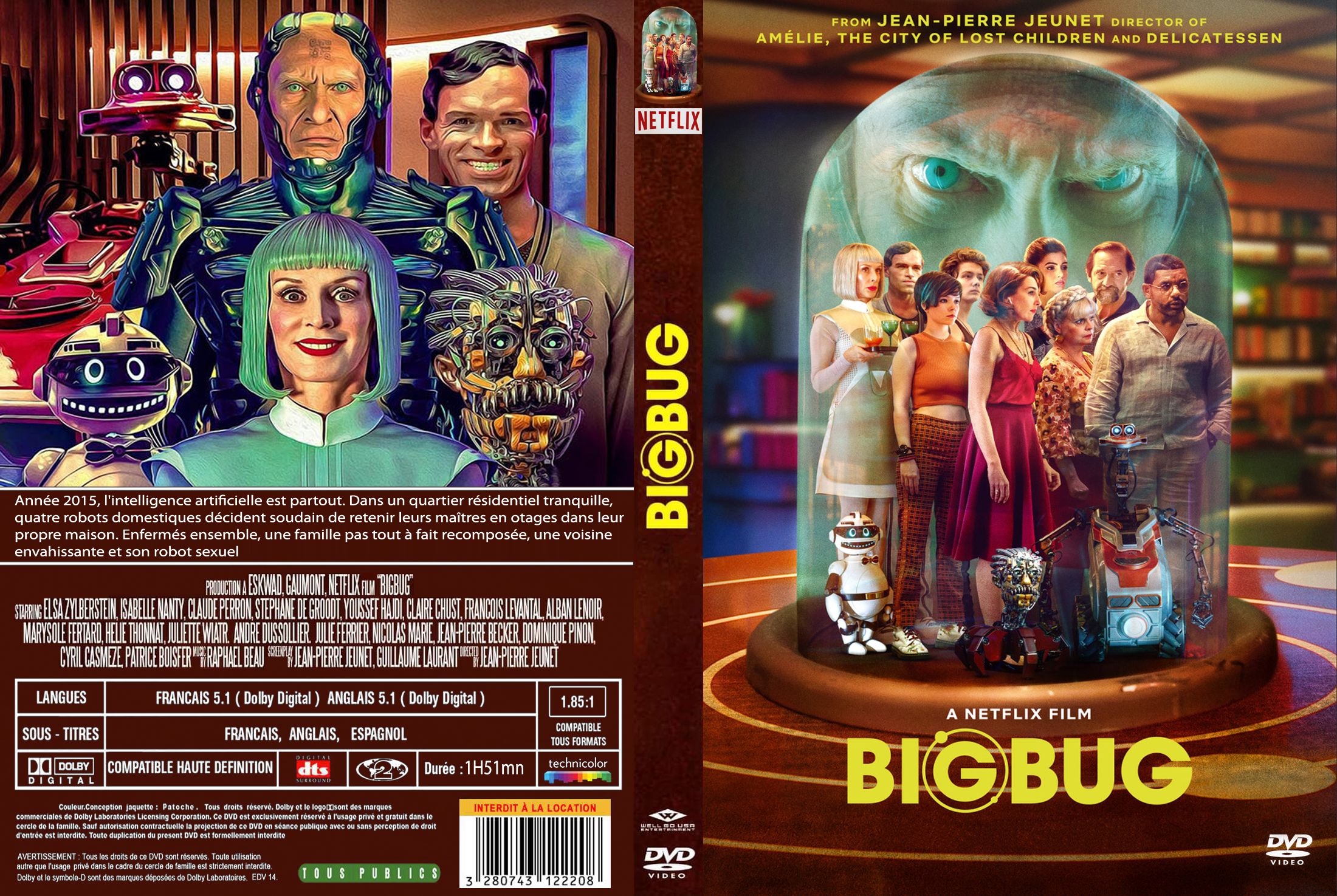Jaquette DVD Bigbug custom