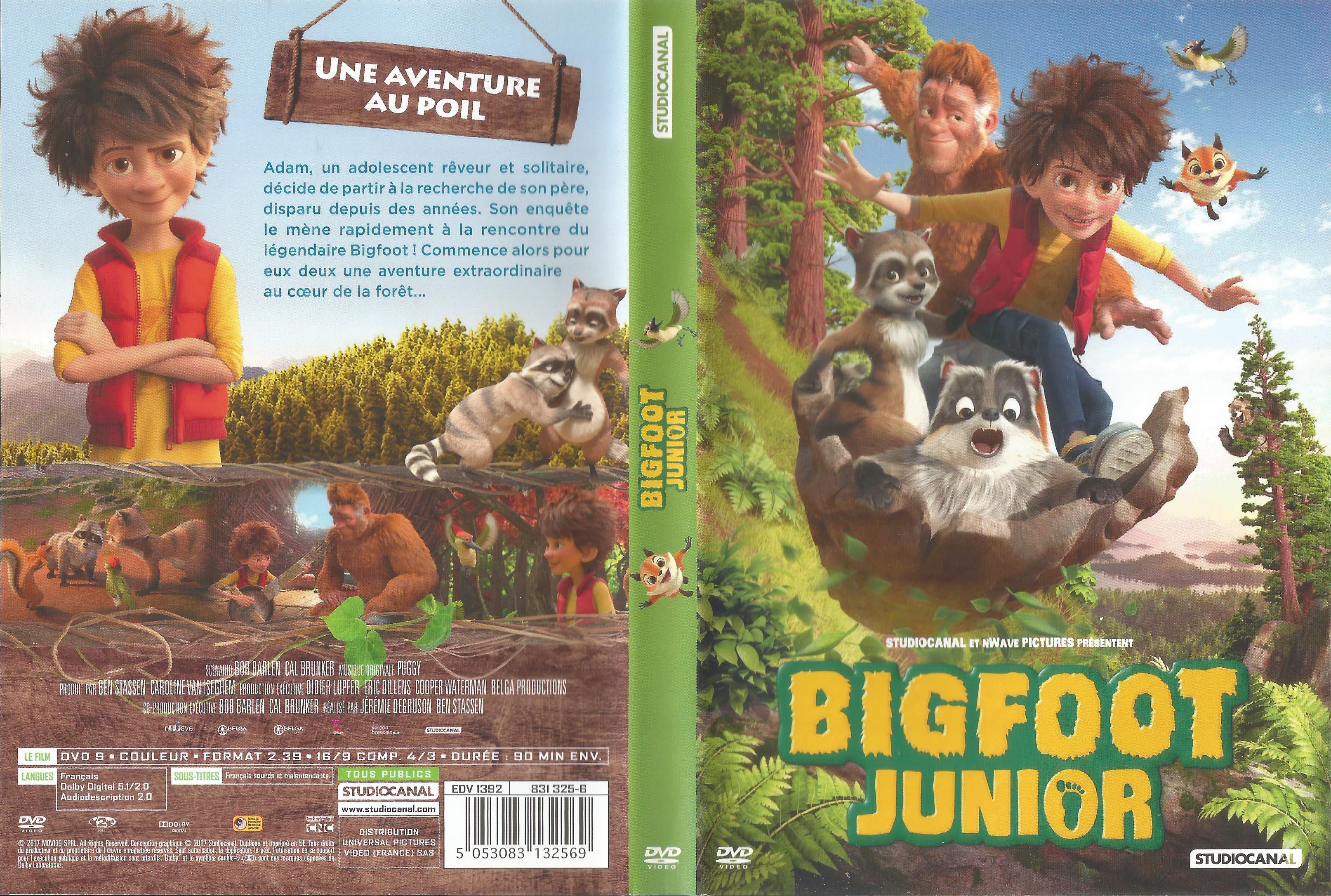 Jaquette DVD Bigfoot Junior