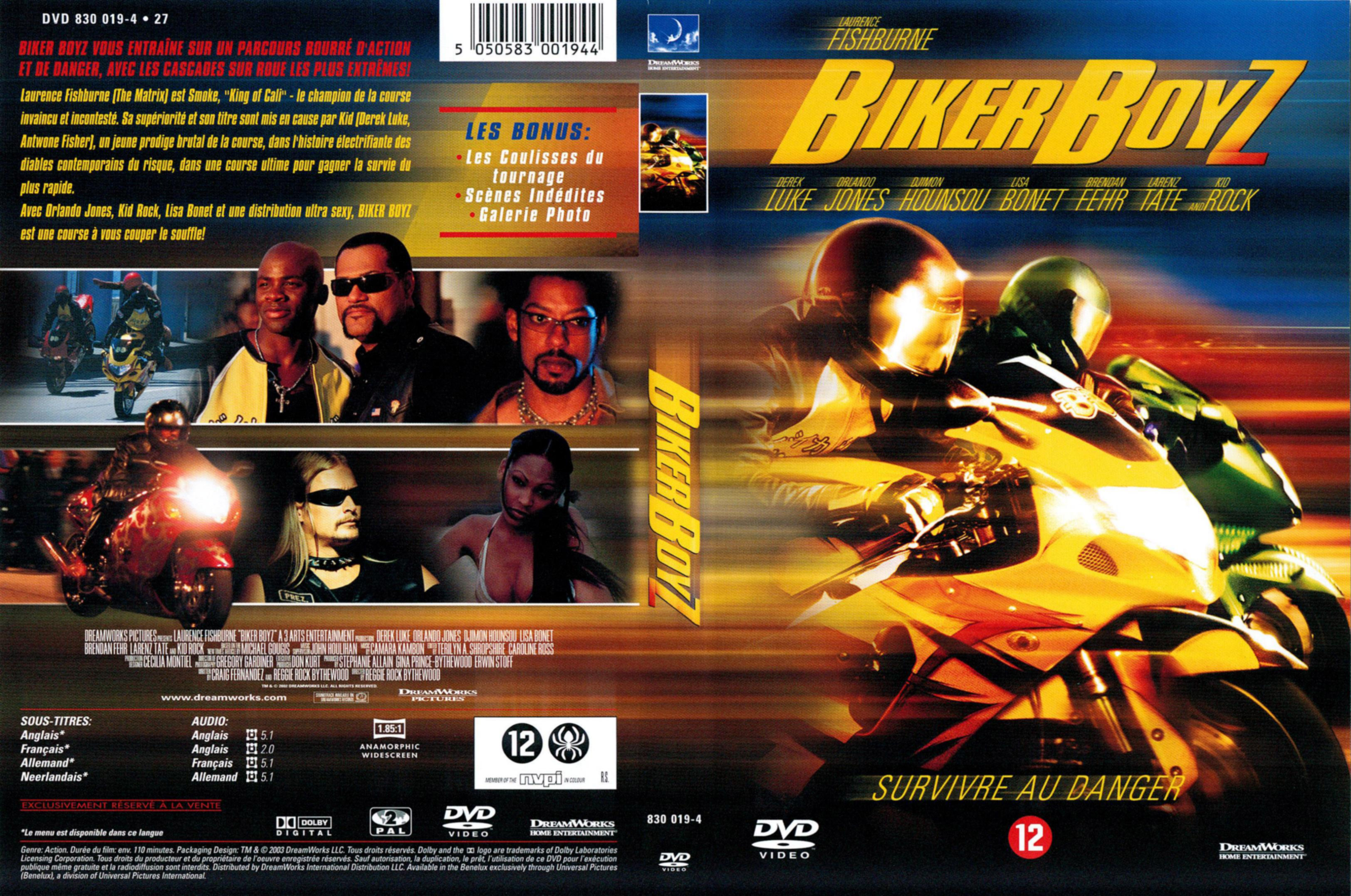 Jaquette DVD Biker boyz v2