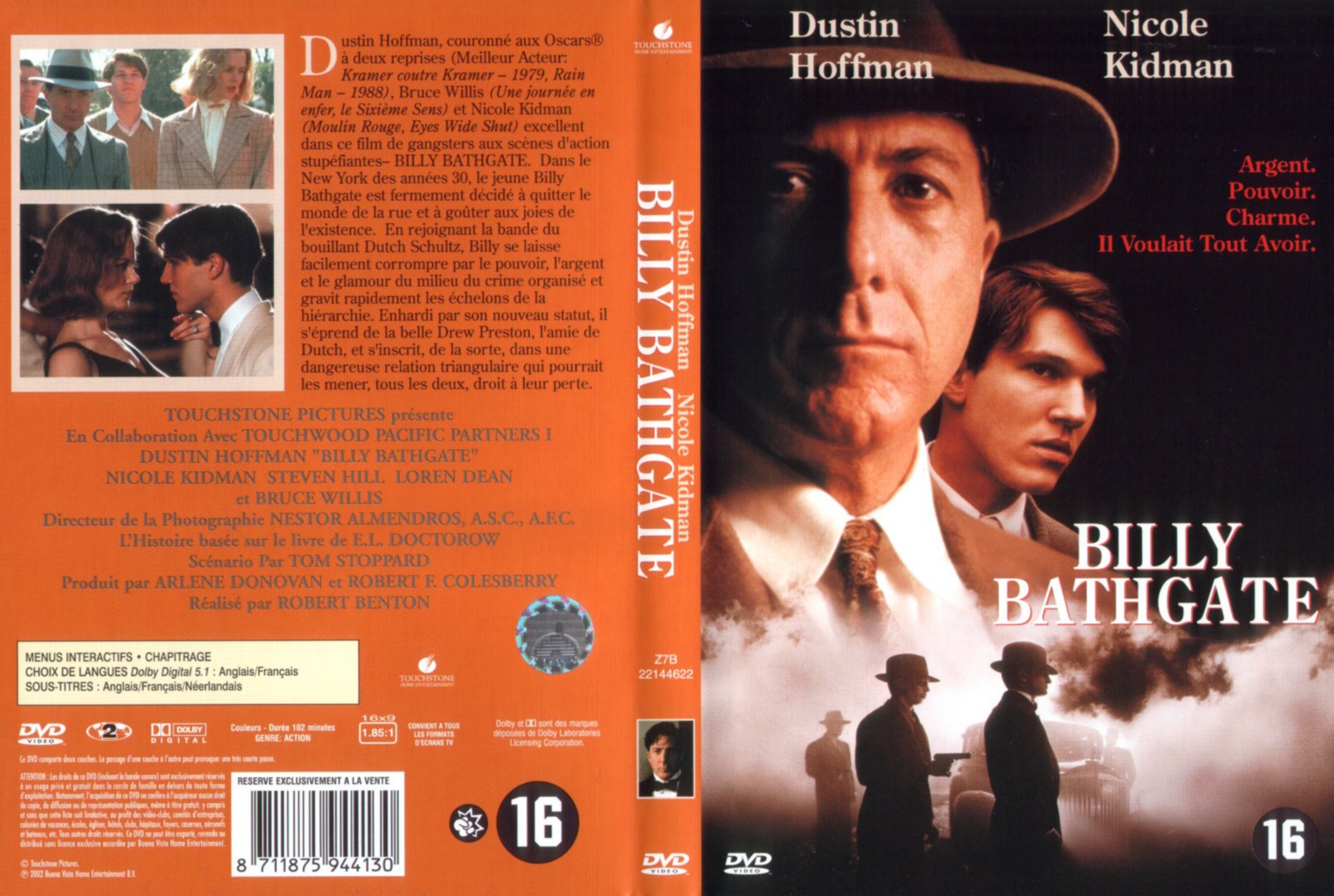 Jaquette DVD Billy Bathgate
