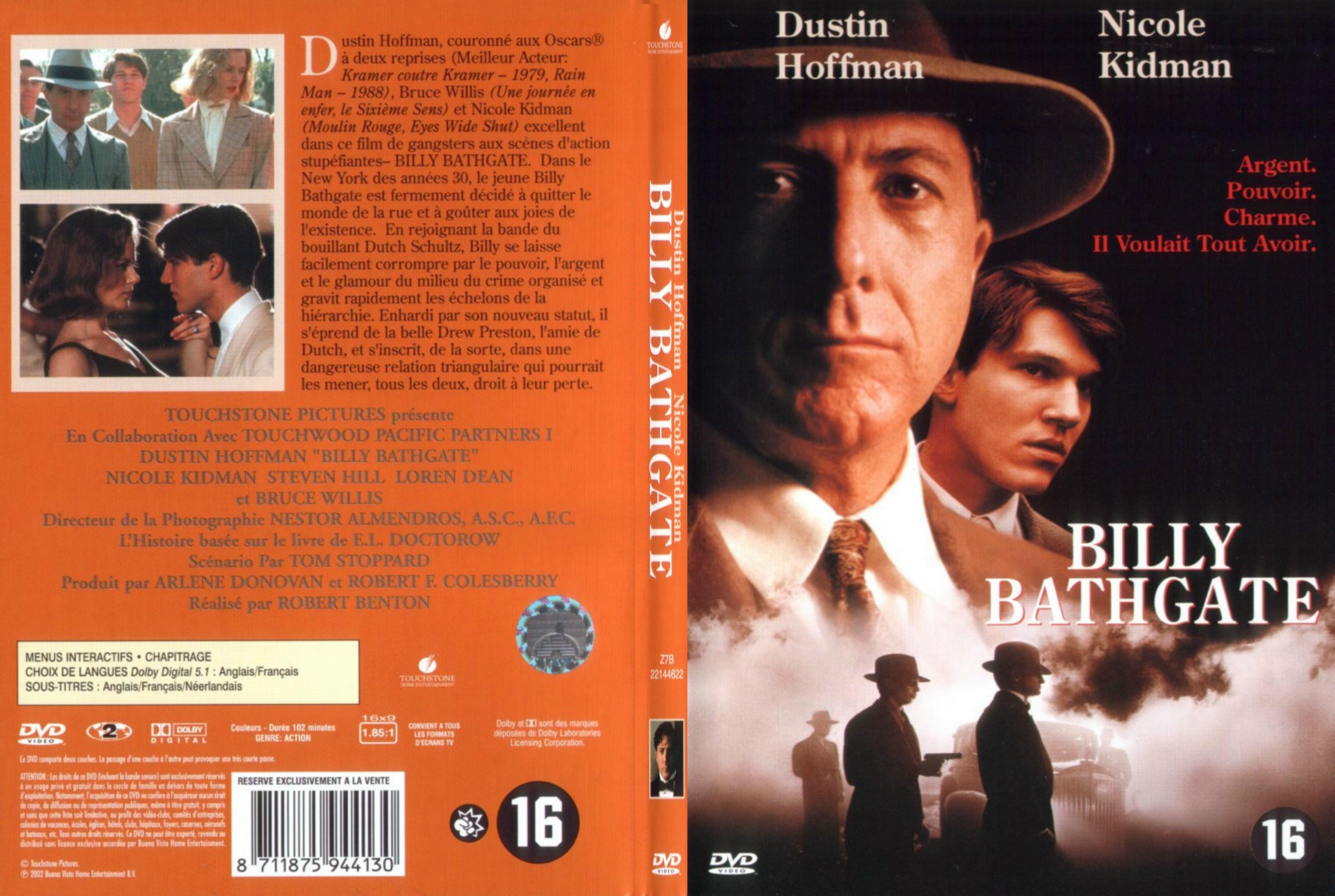 Jaquette DVD Billy Bathgate - SLIM