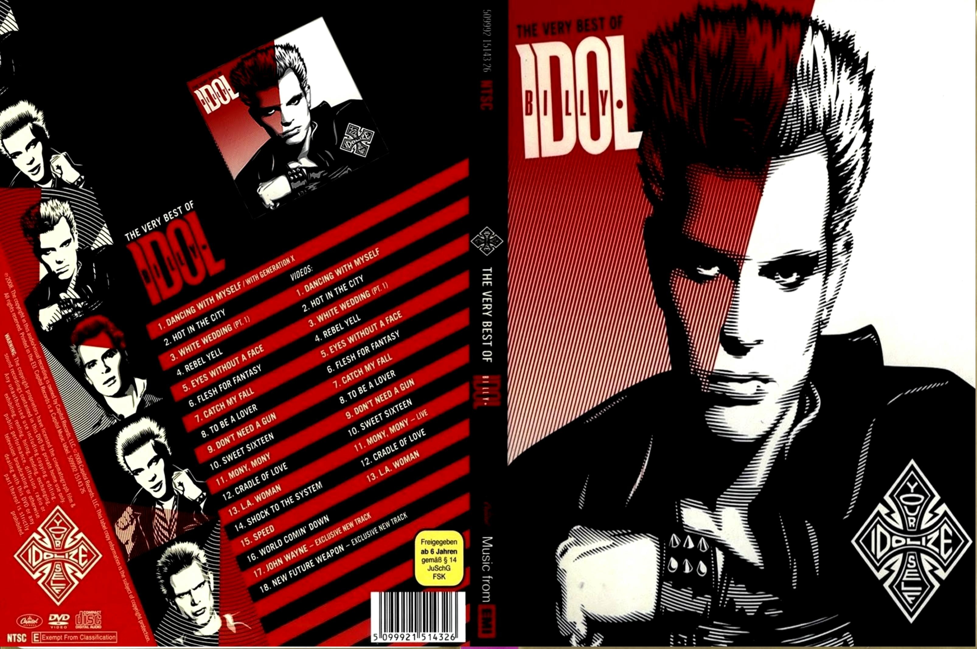 Jaquette DVD Billy Idol The very best of