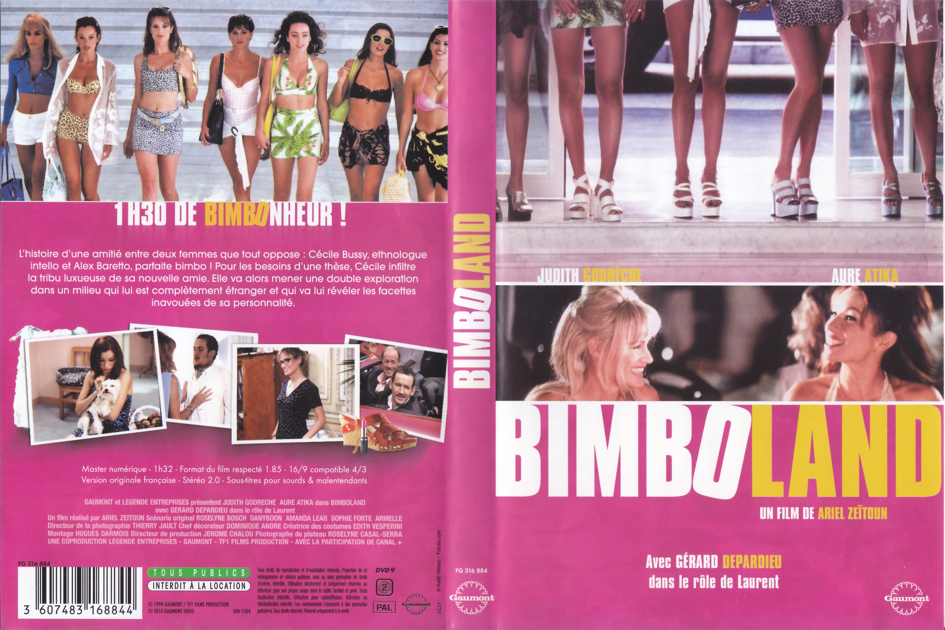 Jaquette DVD Bimboland v2