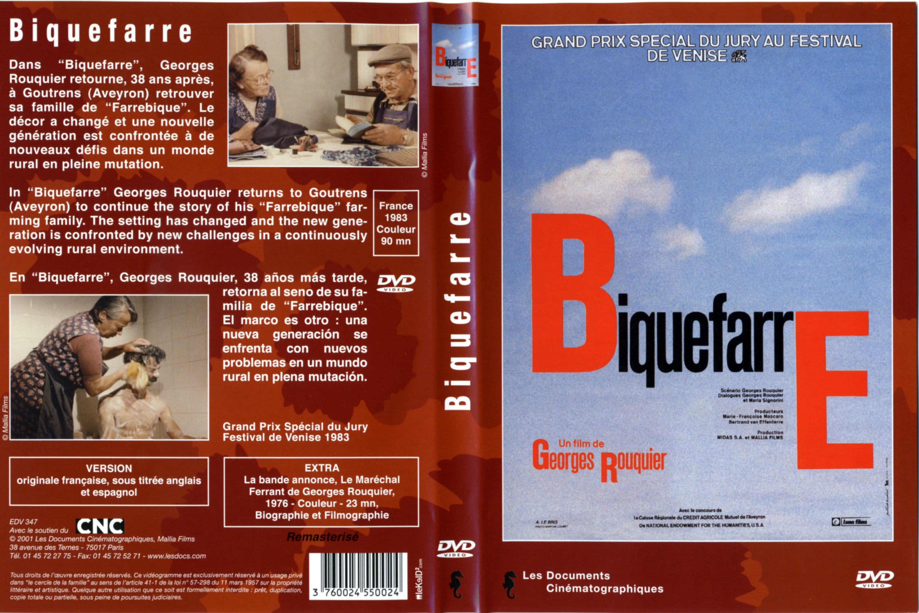 Jaquette DVD Biquefarre