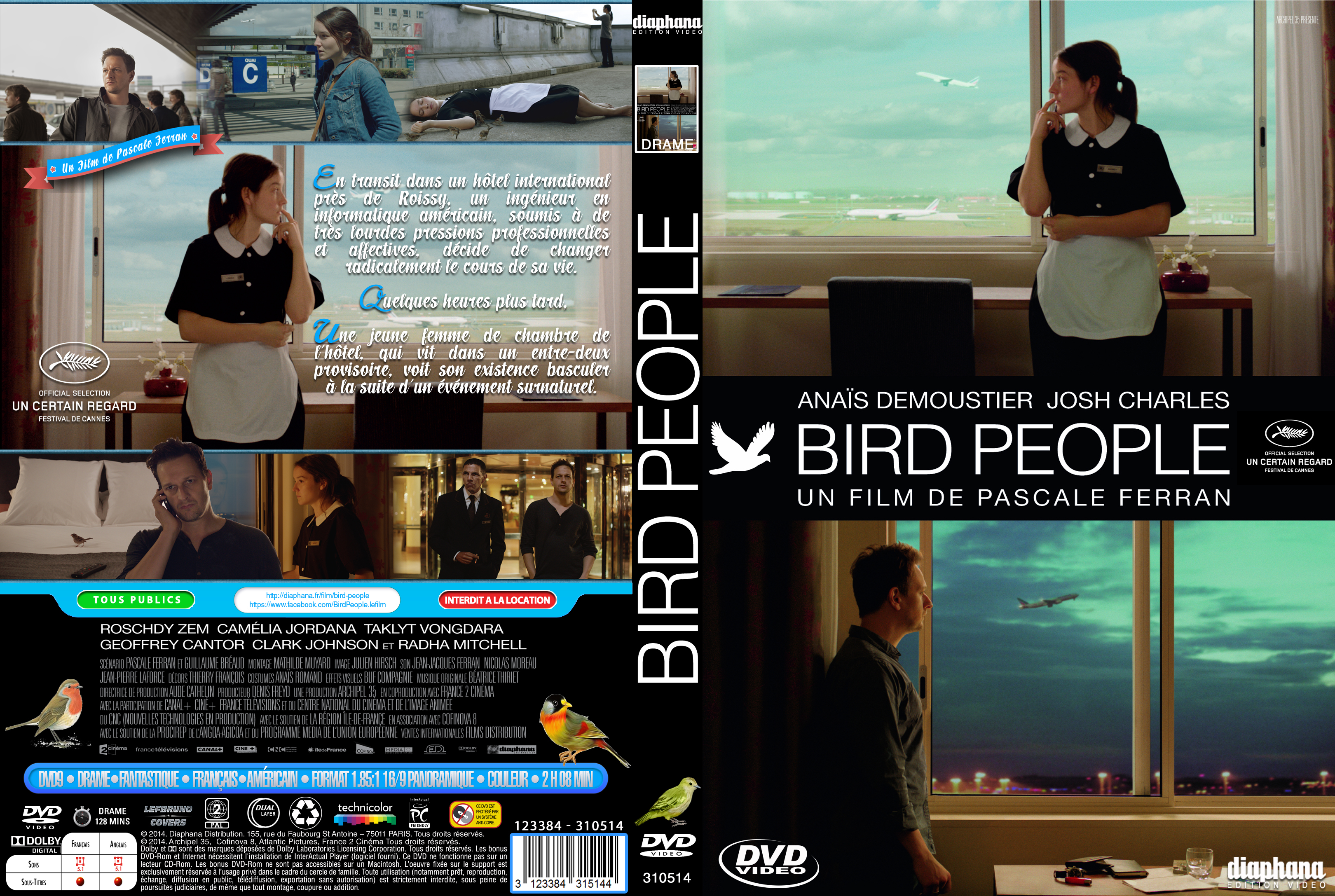 Jaquette DVD Bird People custom