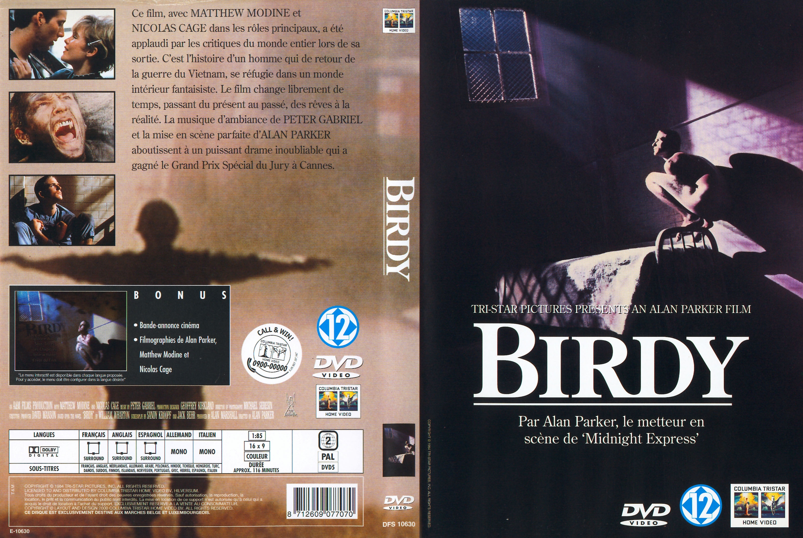 Jaquette DVD Birdy v2