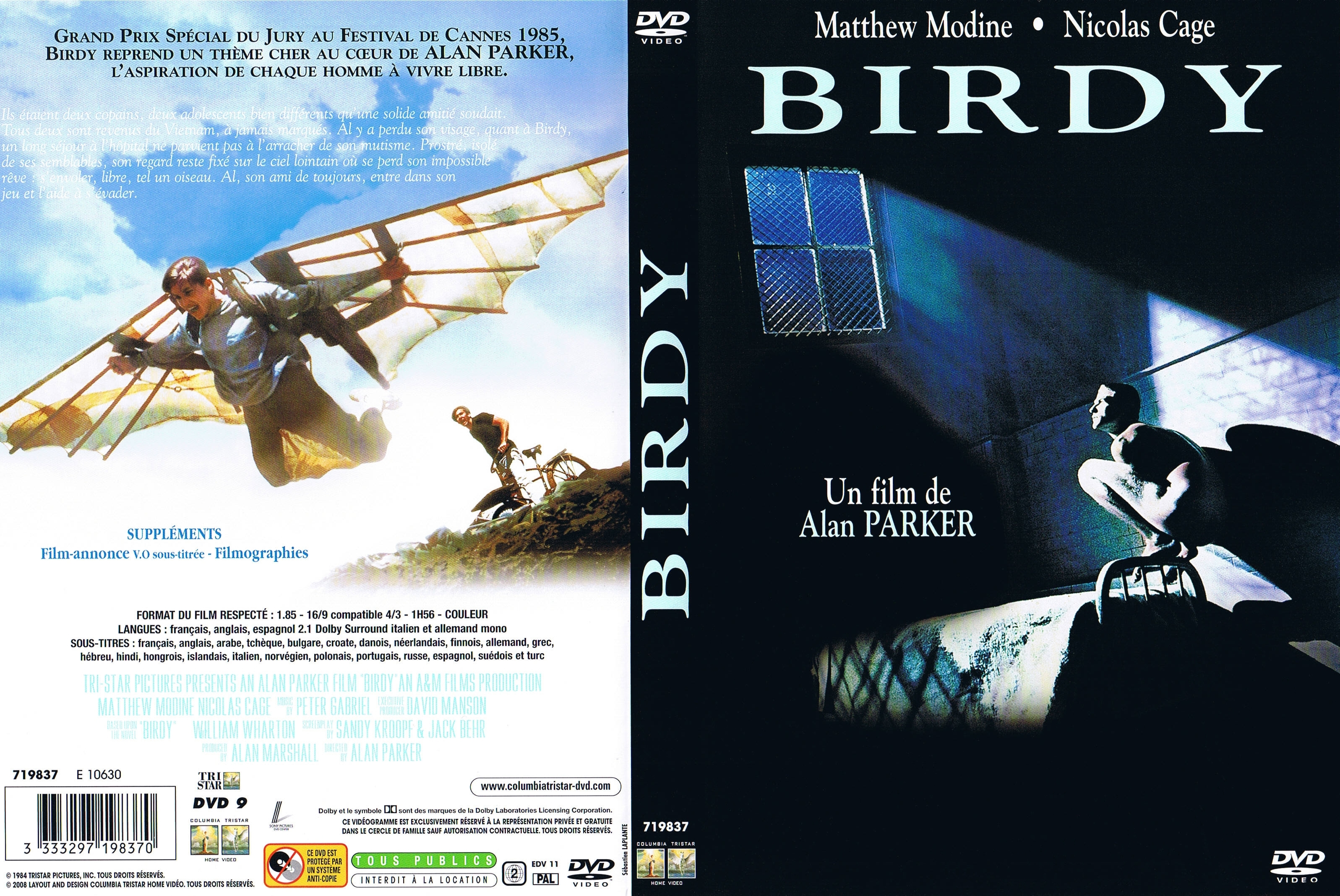 Jaquette DVD Birdy v3