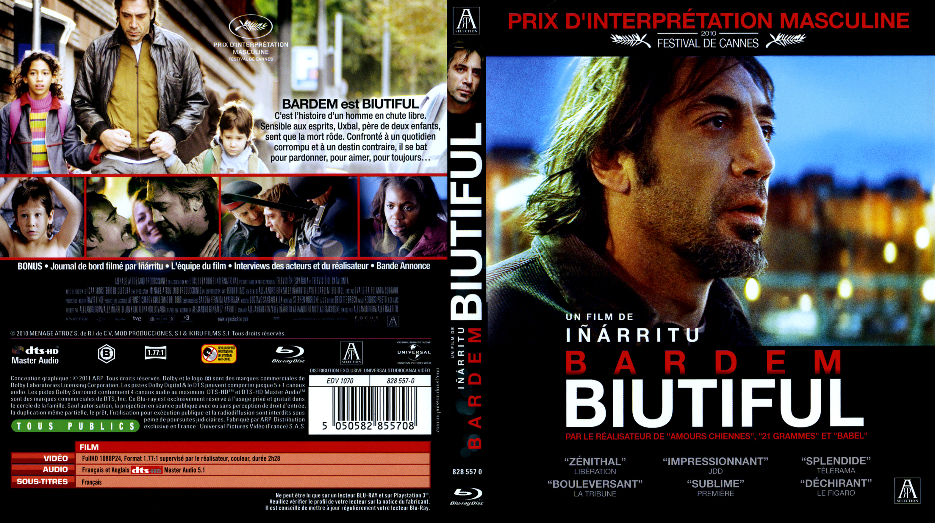 Jaquette DVD Biutiful (BLU-RAY)