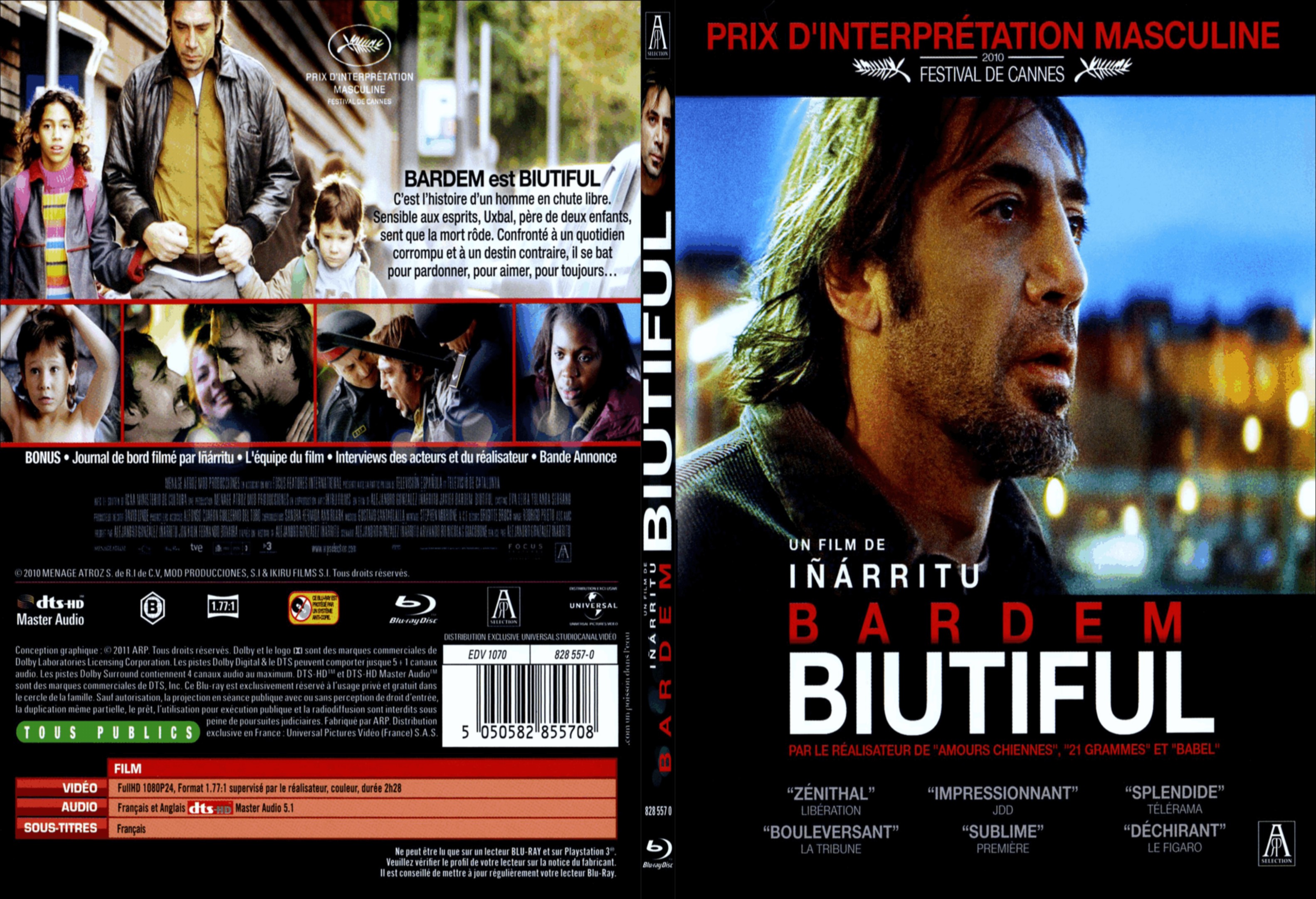 Jaquette DVD Biutiful - SLIM