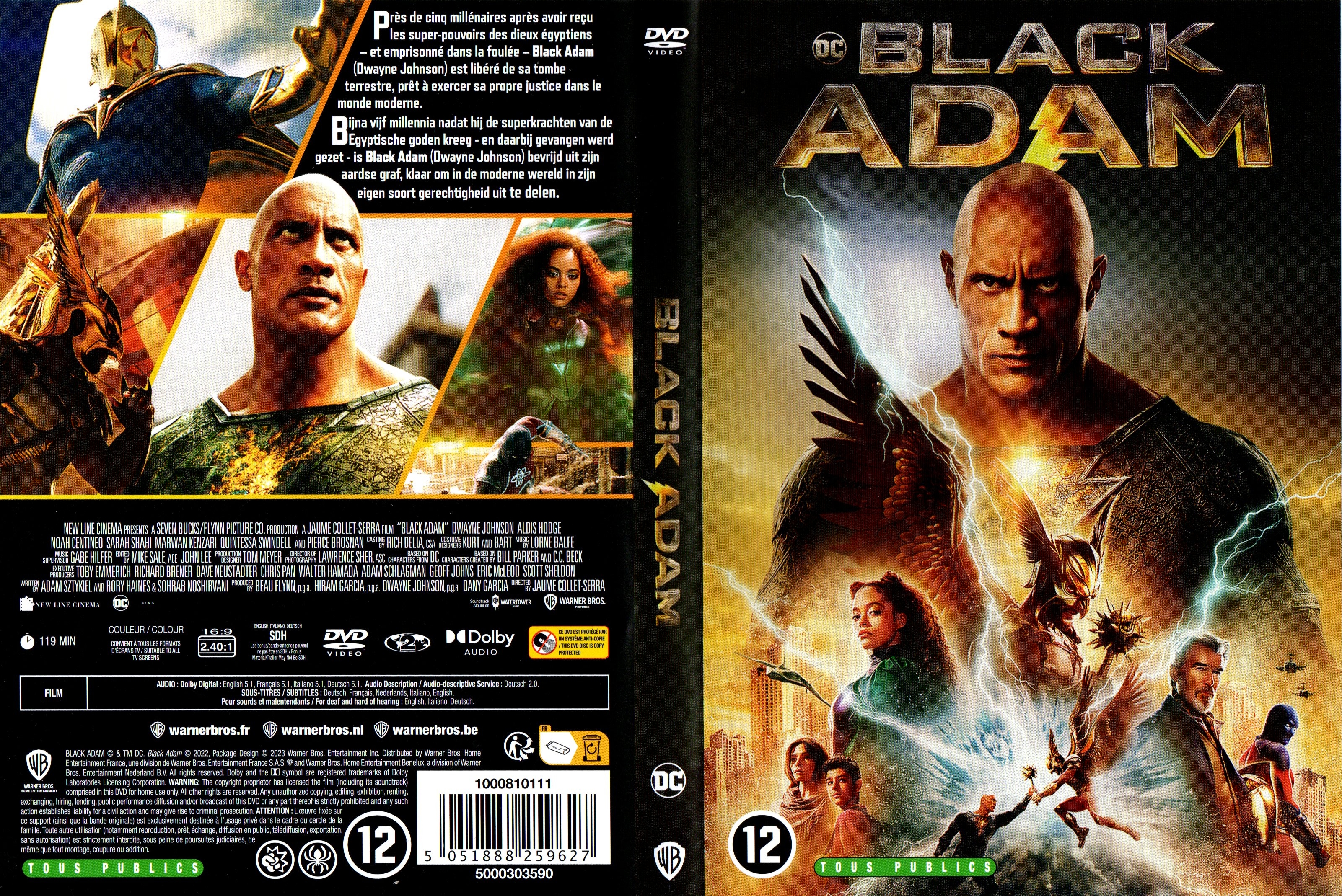 Jaquette DVD Black Adam