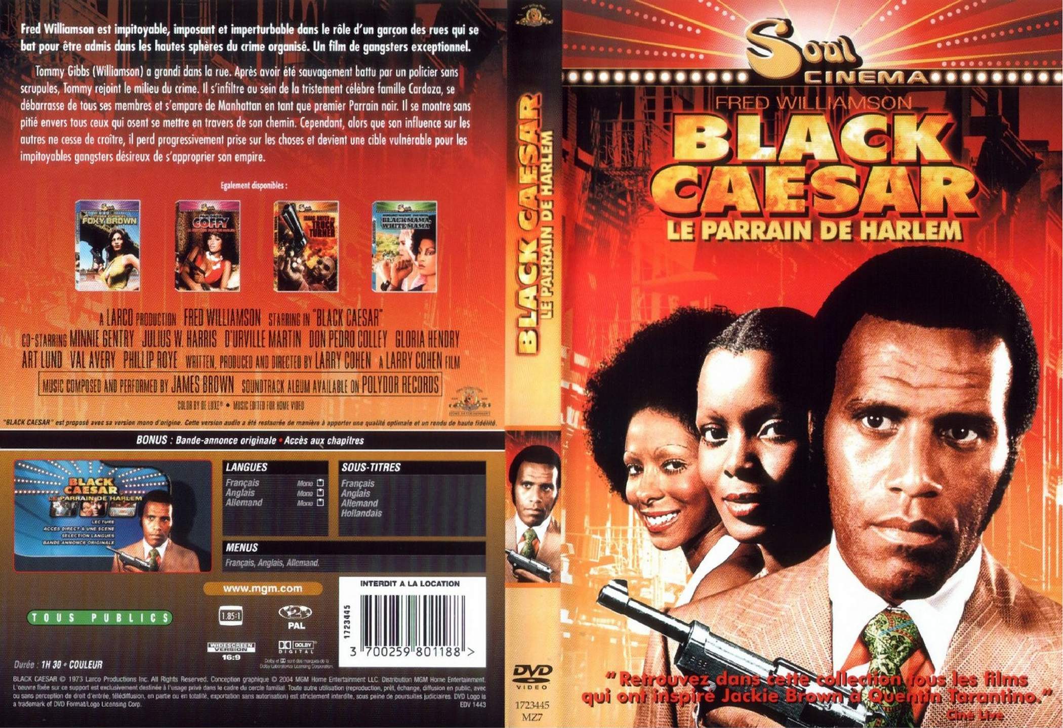 Jaquette DVD Black Caesar