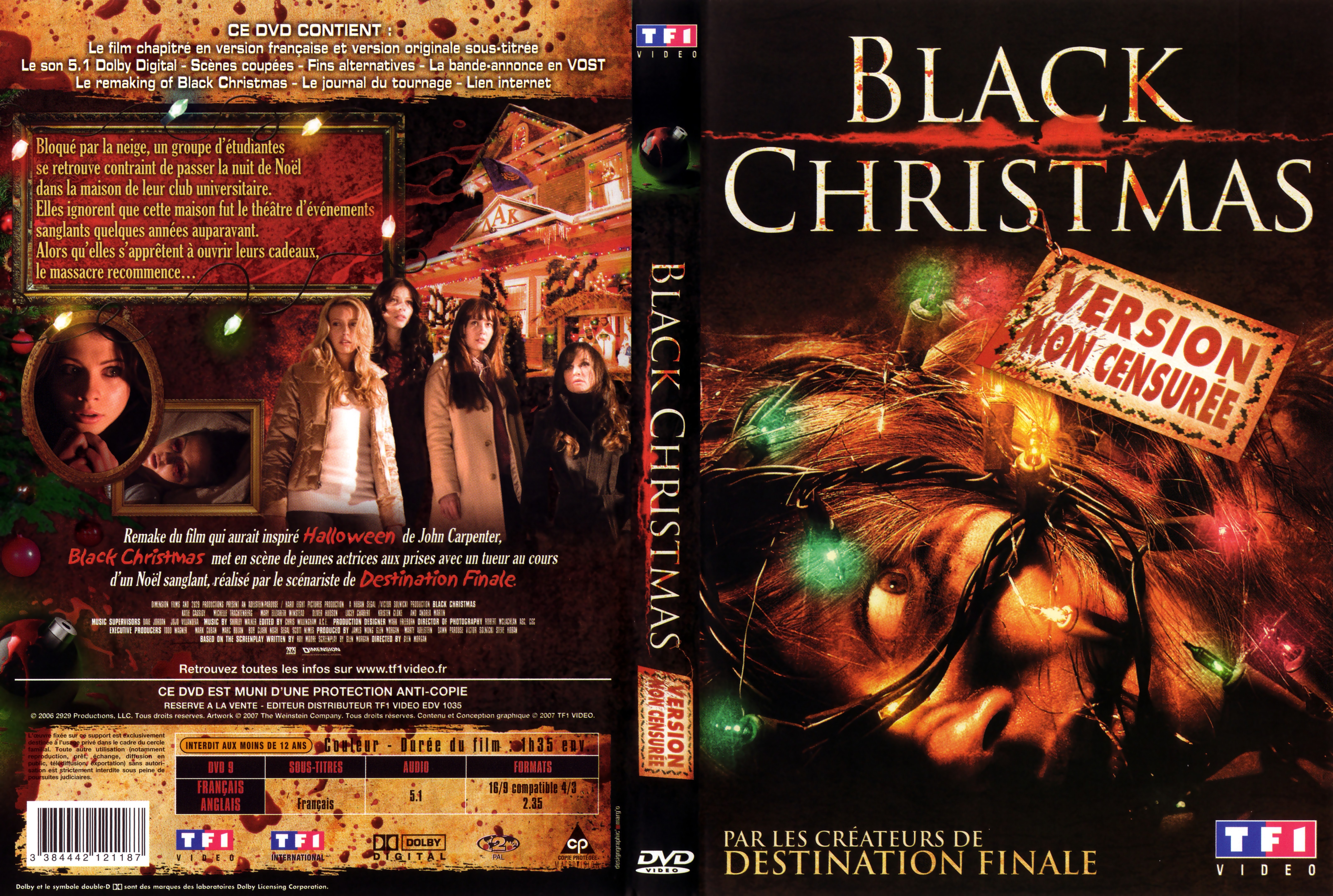 Jaquette DVD Black Christmas v2
