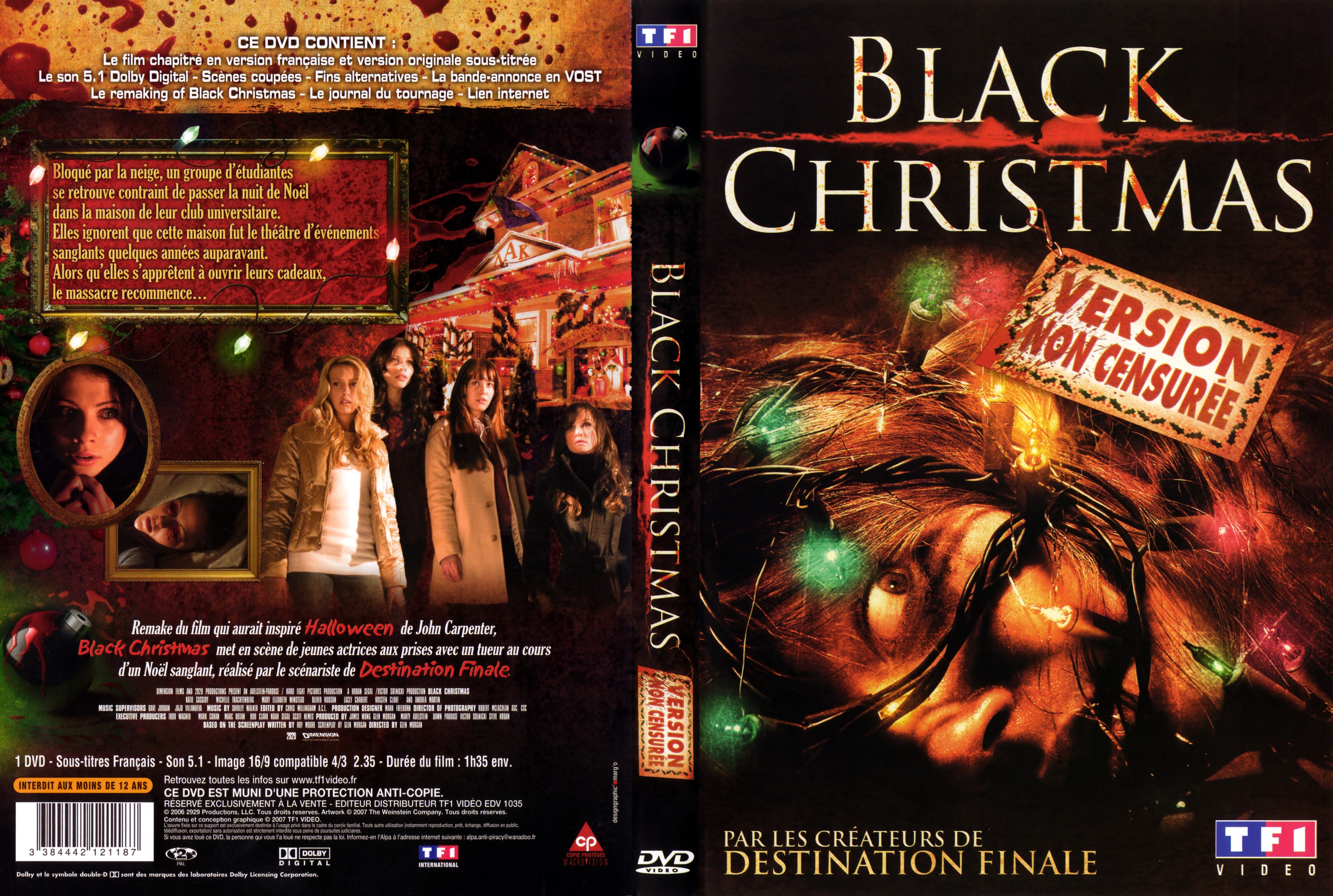Jaquette DVD Black Christmas v3