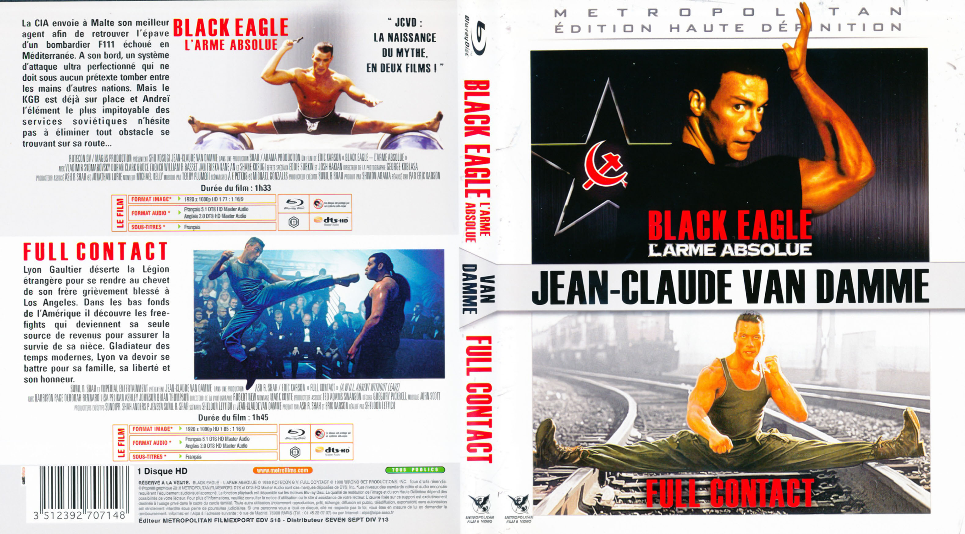 Jaquette DVD Black Eagle L