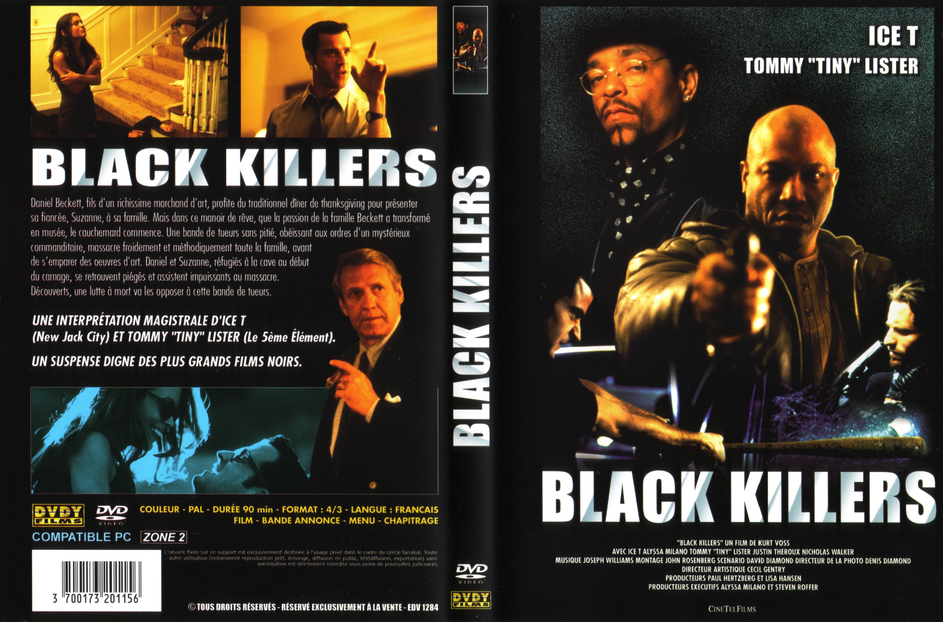 Jaquette DVD Black Killers v2