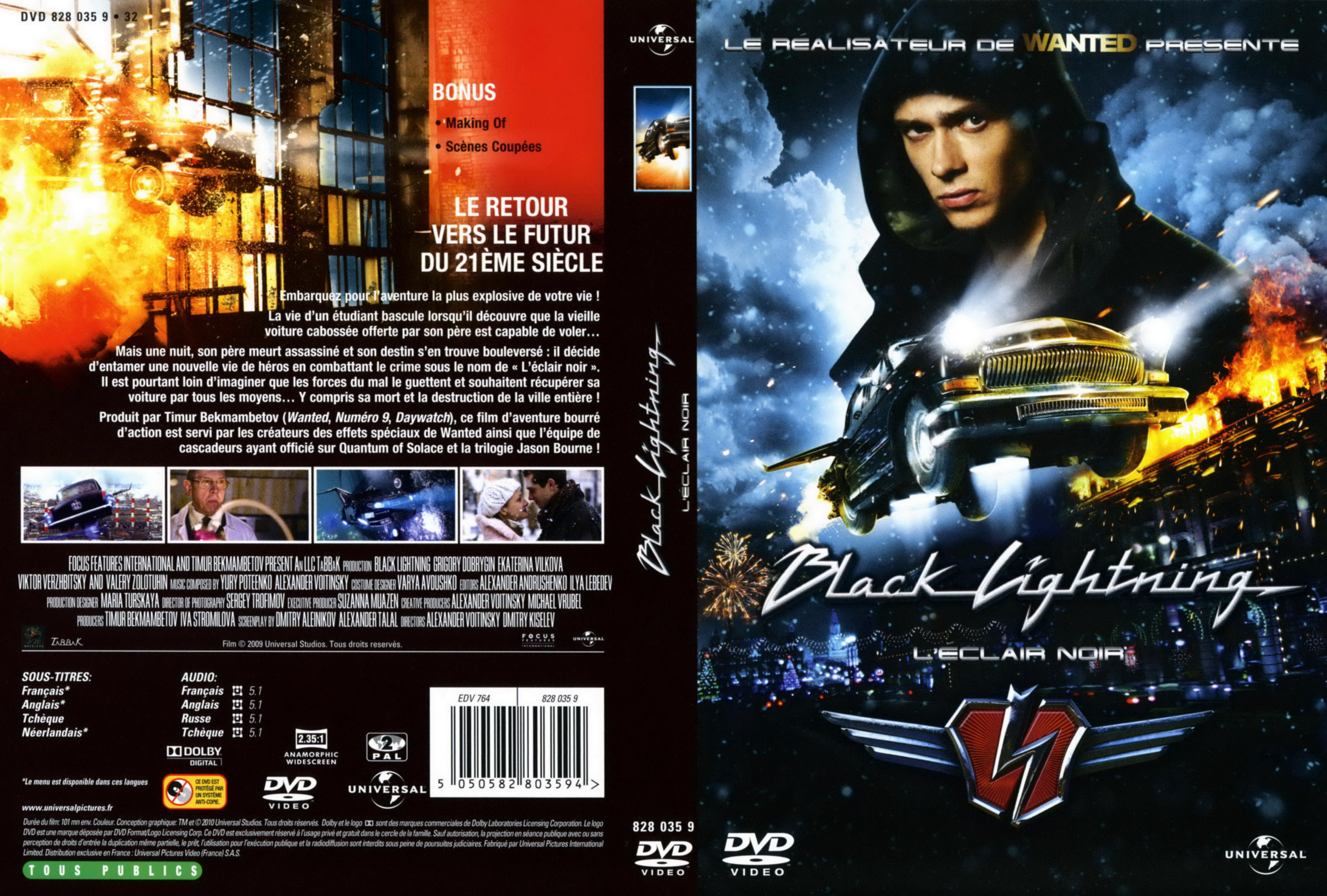 Jaquette DVD Black Lightning - L