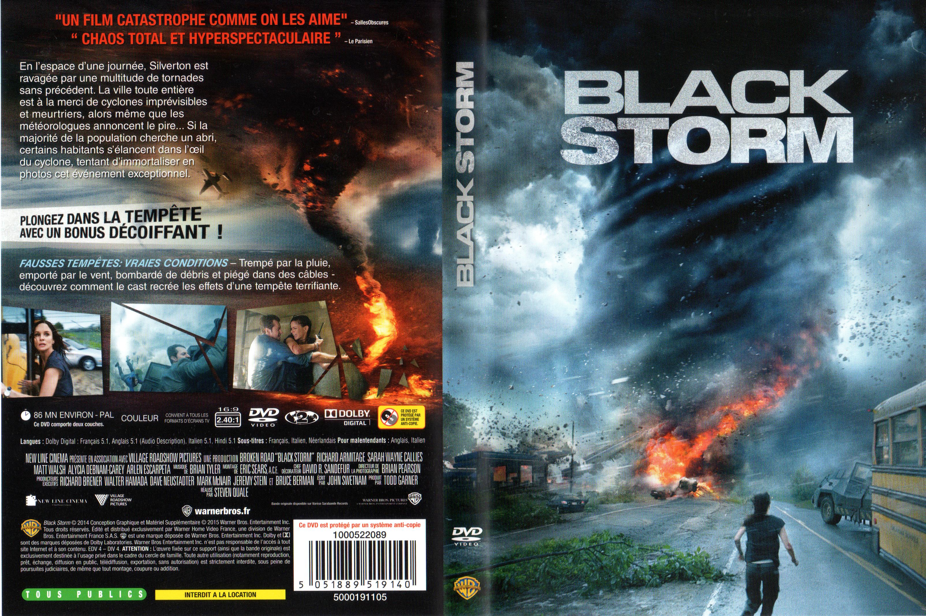 Jaquette DVD Black Storm V2