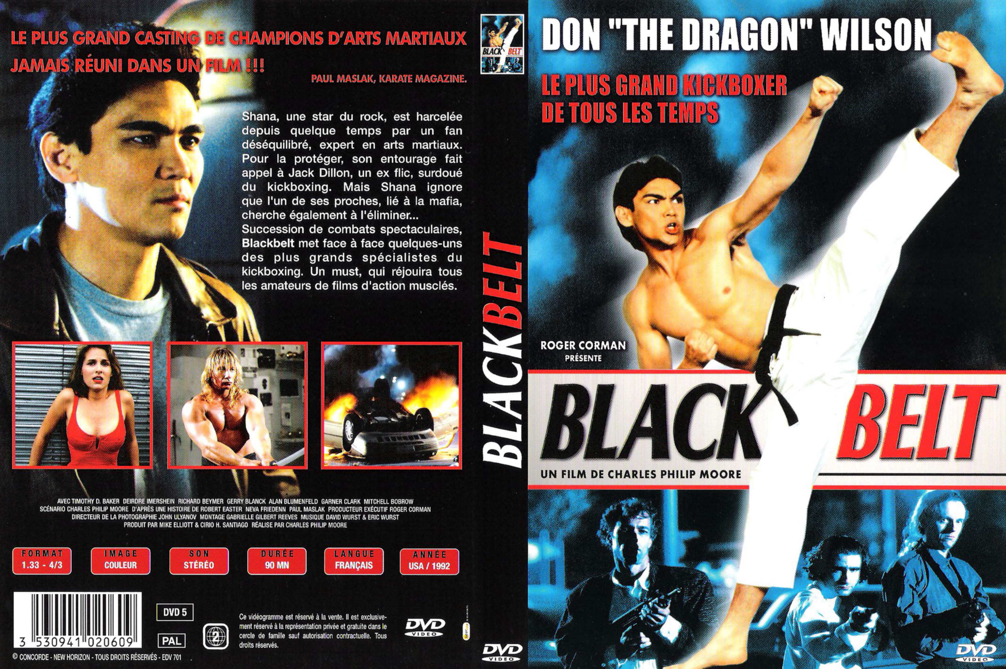 Jaquette DVD Black belt