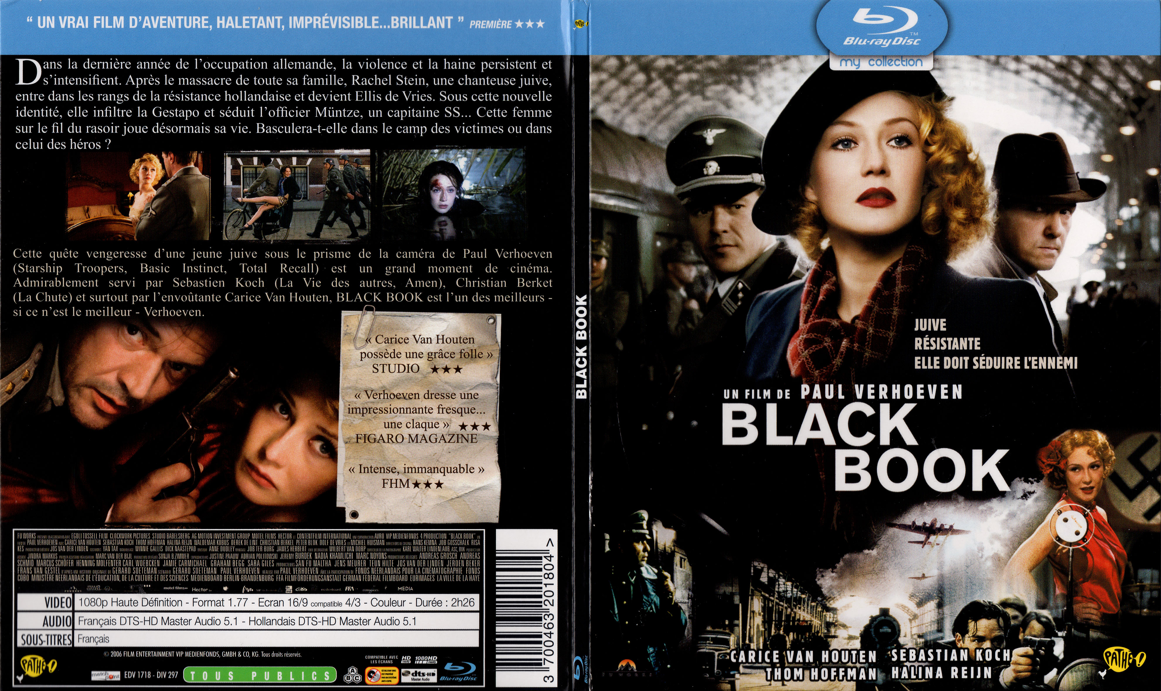 Jaquette DVD Black book (BLU-RAY)