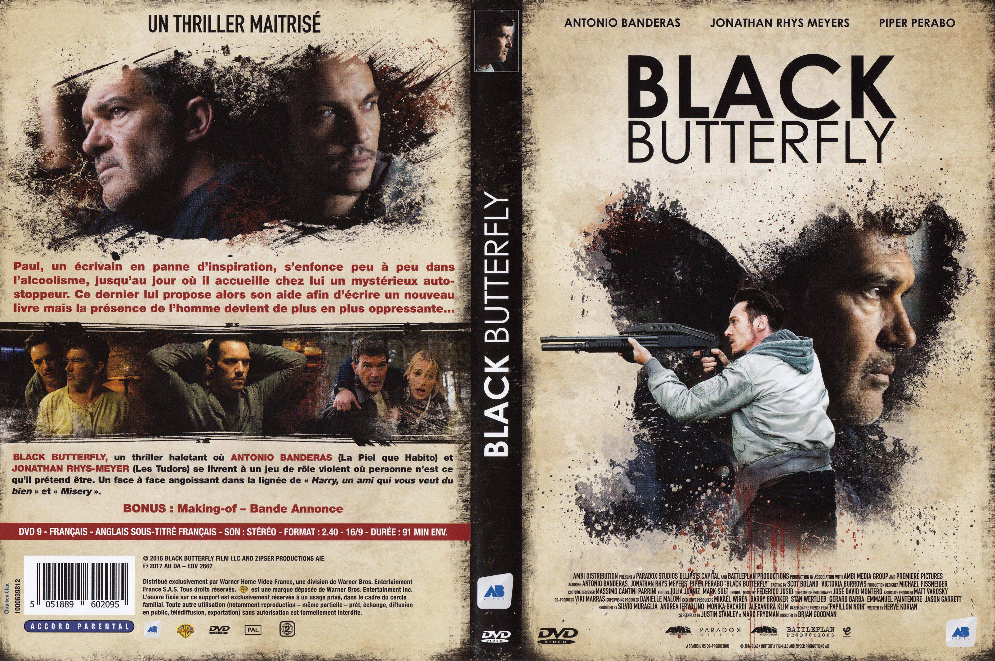 Jaquette DVD Black butterfly