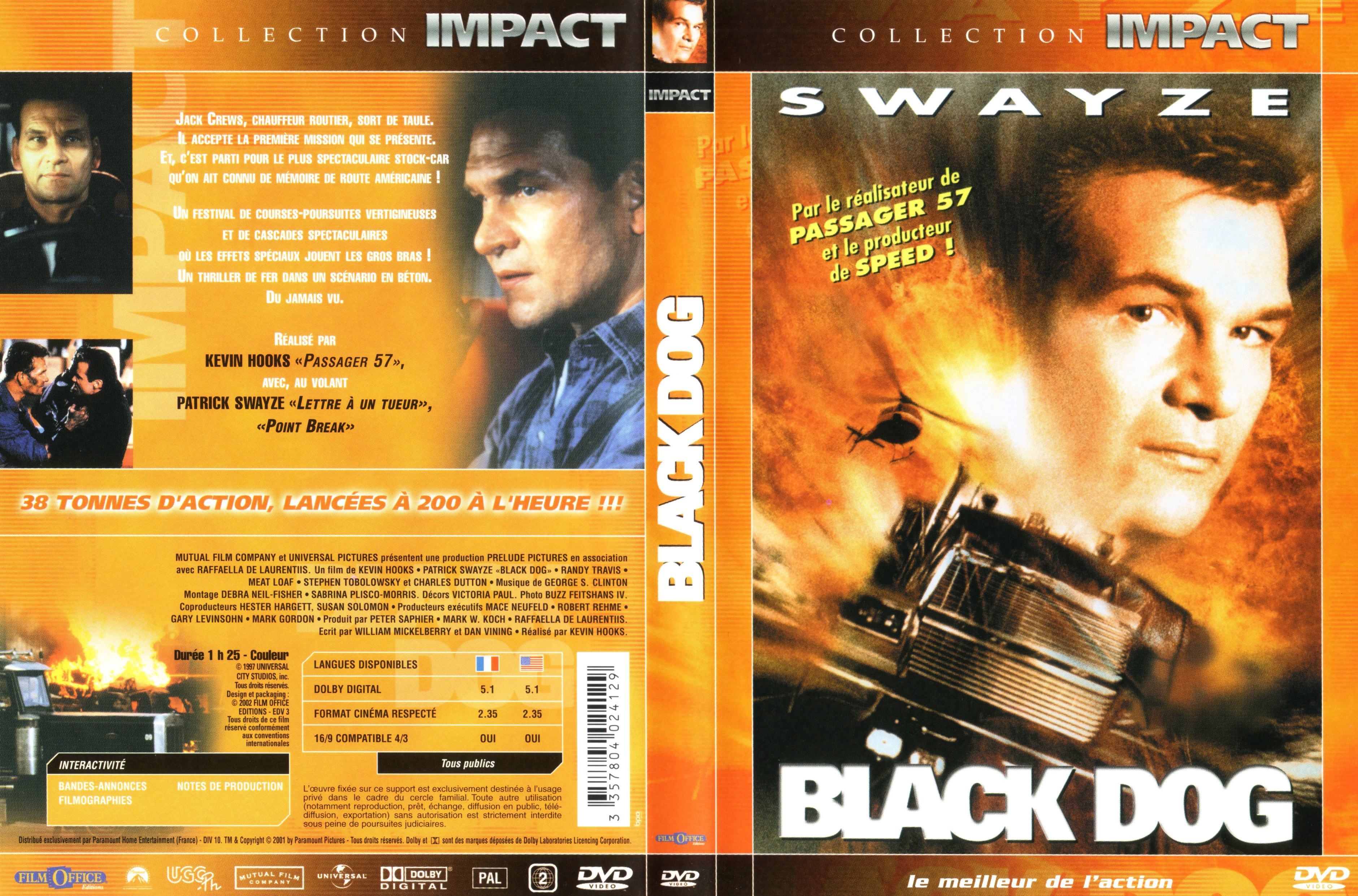 Jaquette DVD Black dog v2