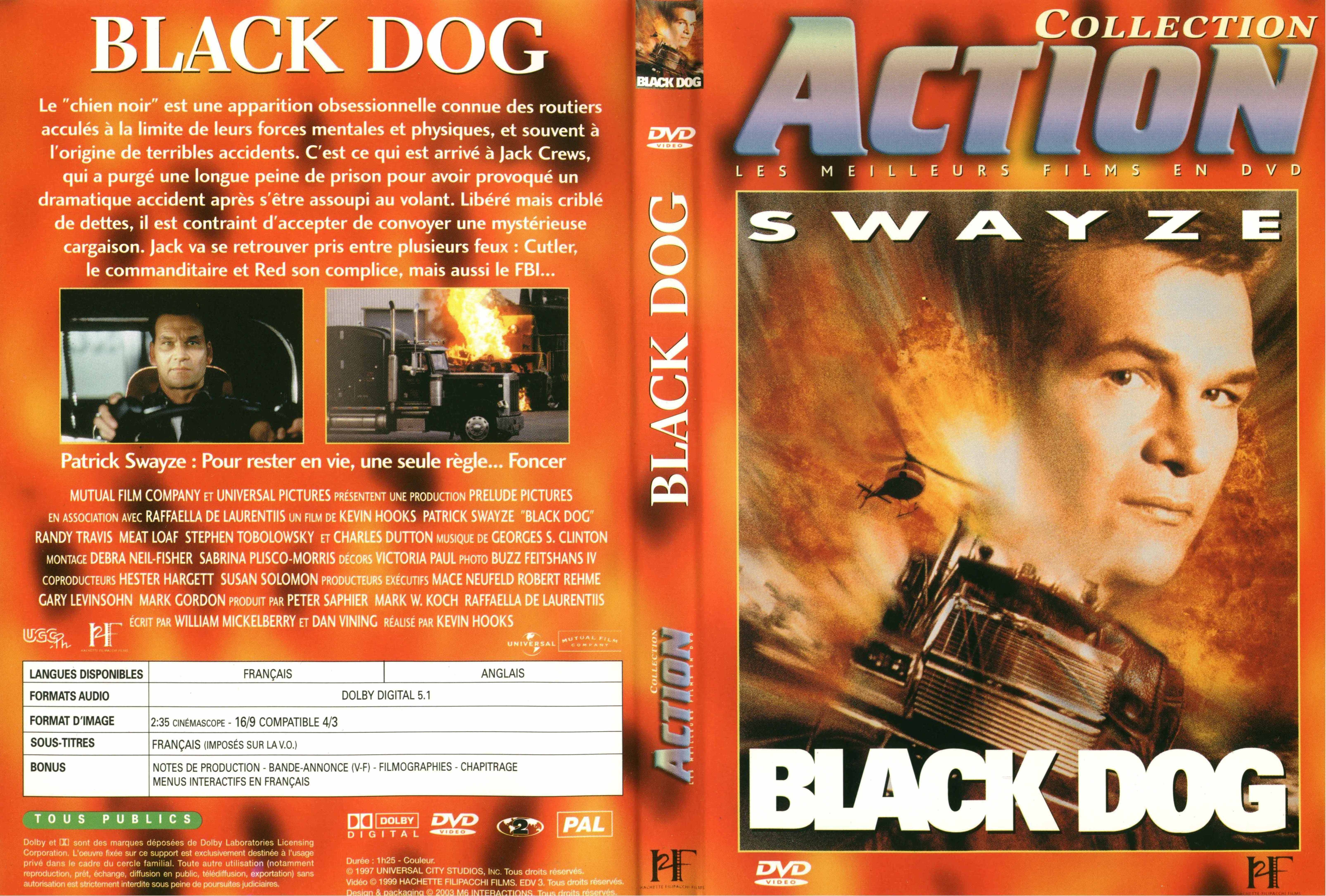 Jaquette DVD Black dog v3