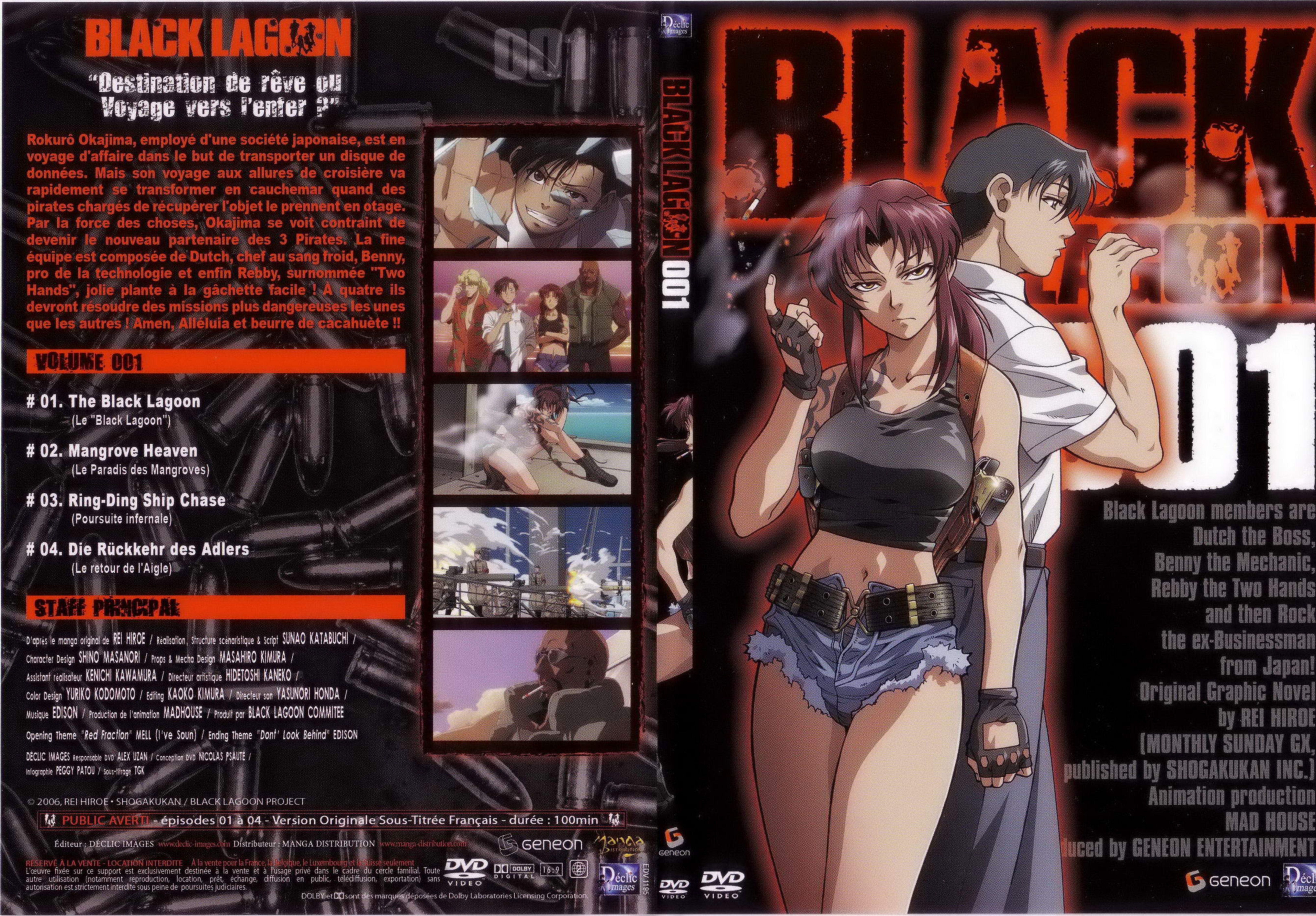 Jaquette DVD Black lagoon 001