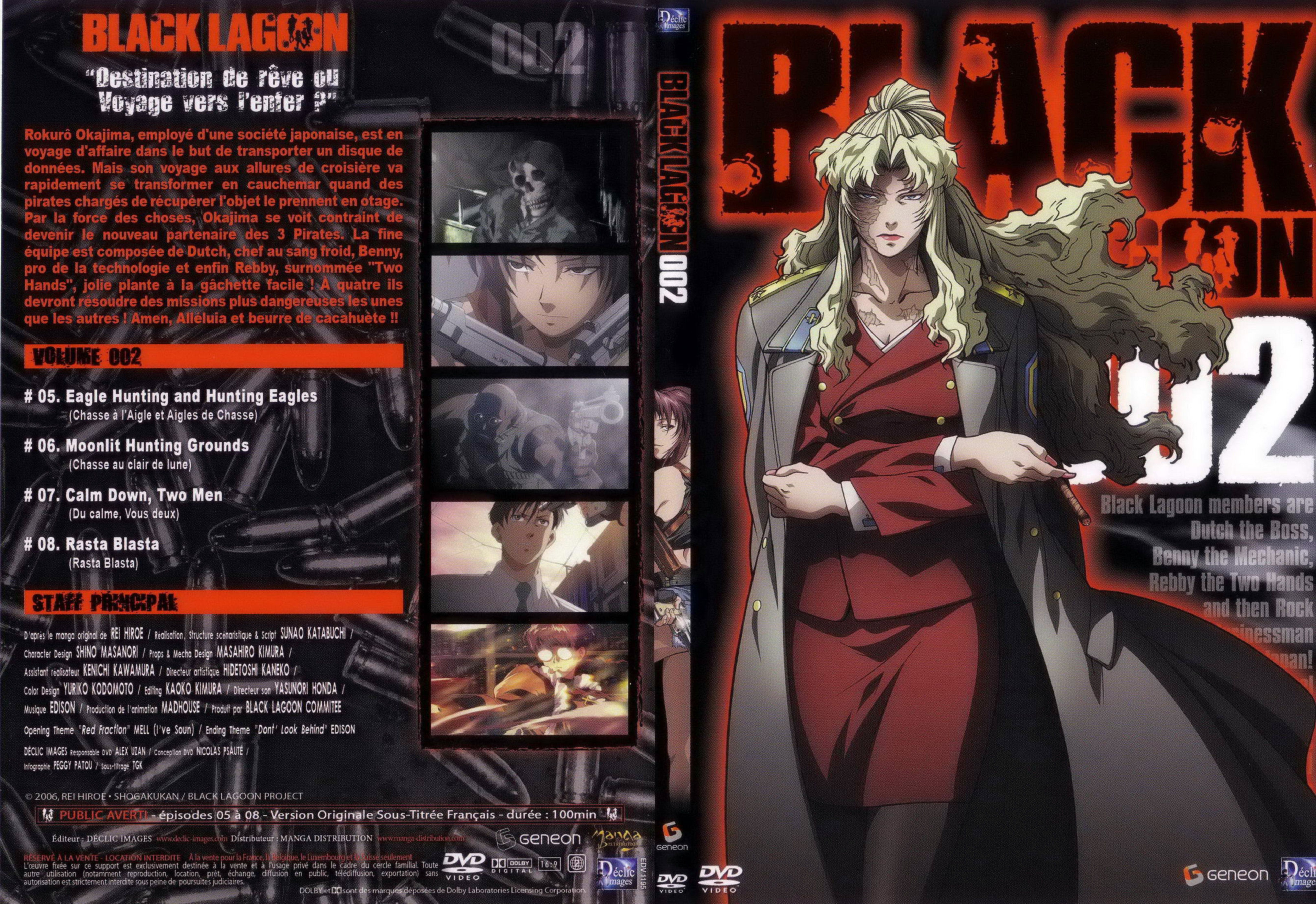 Jaquette DVD Black lagoon 002