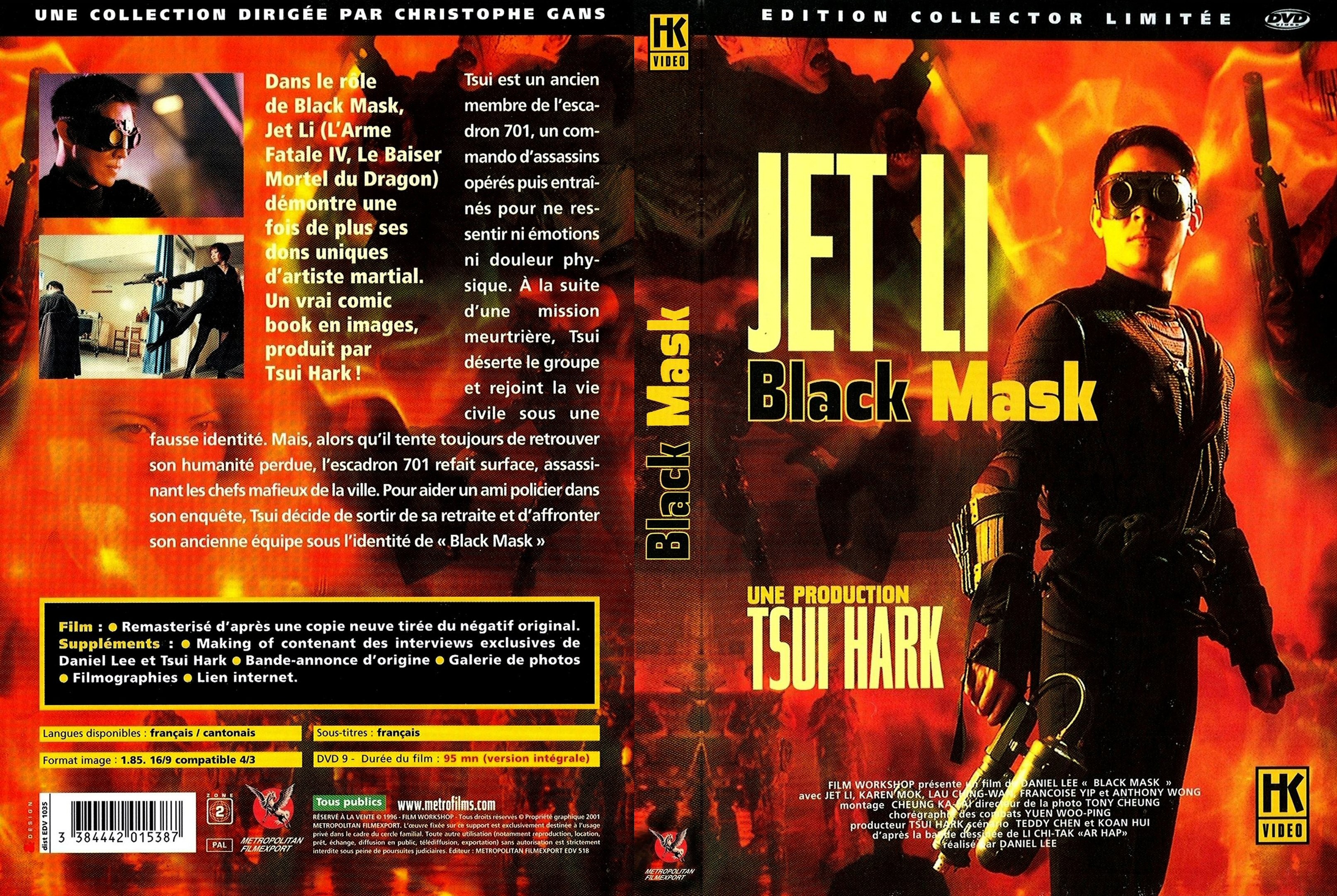 Jaquette DVD Black mask