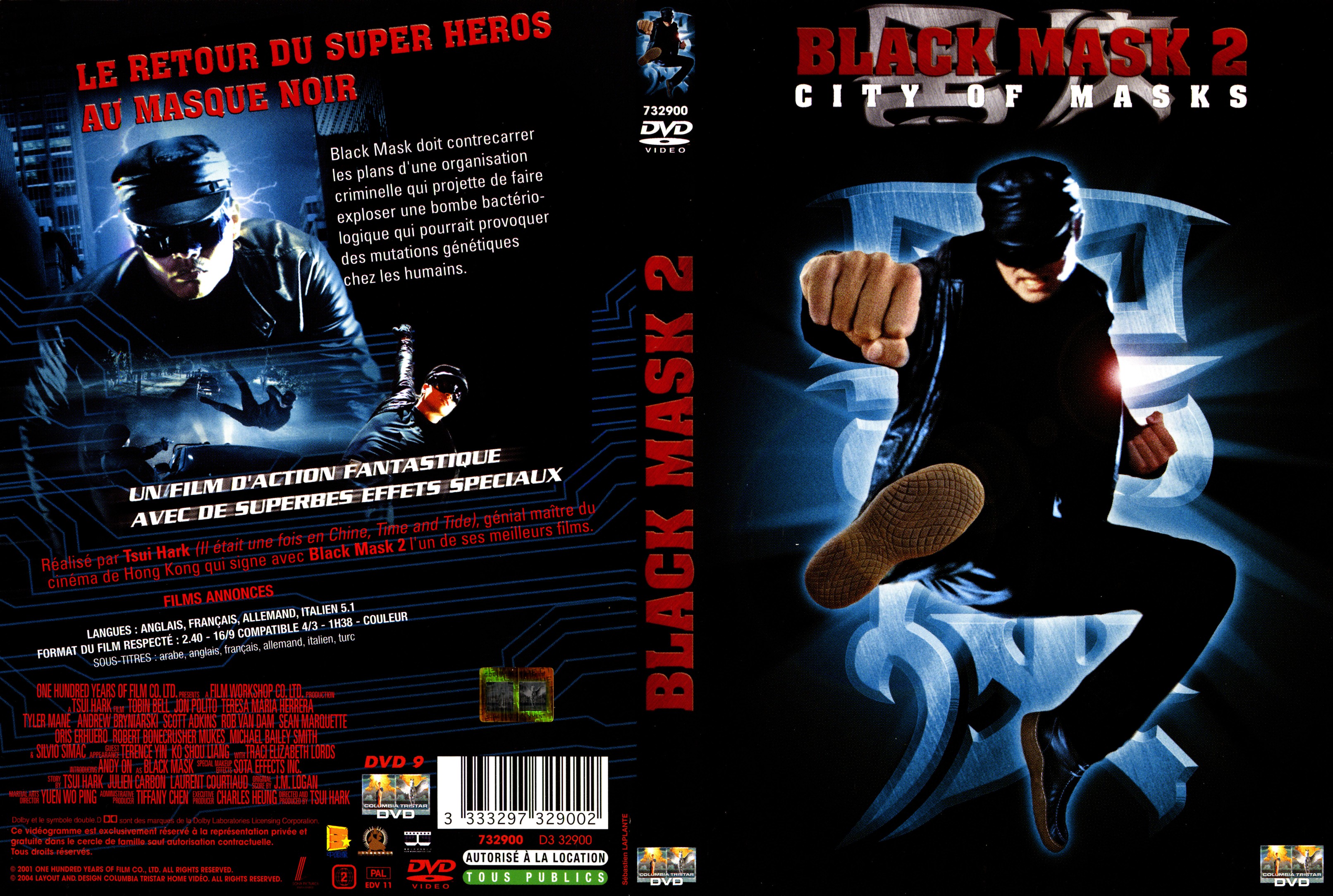 Jaquette DVD Black mask 2