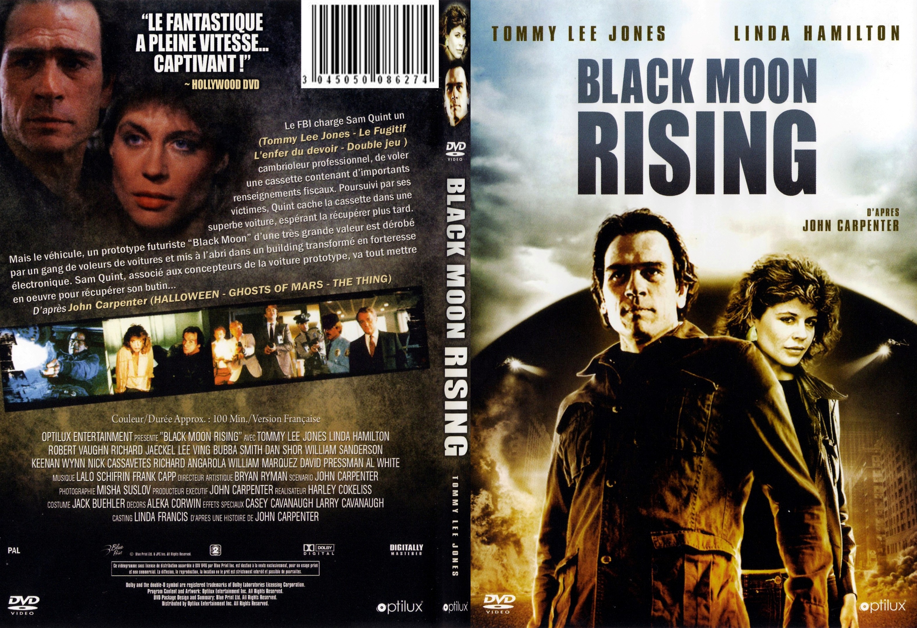 Jaquette DVD Black moon rising - SLIM