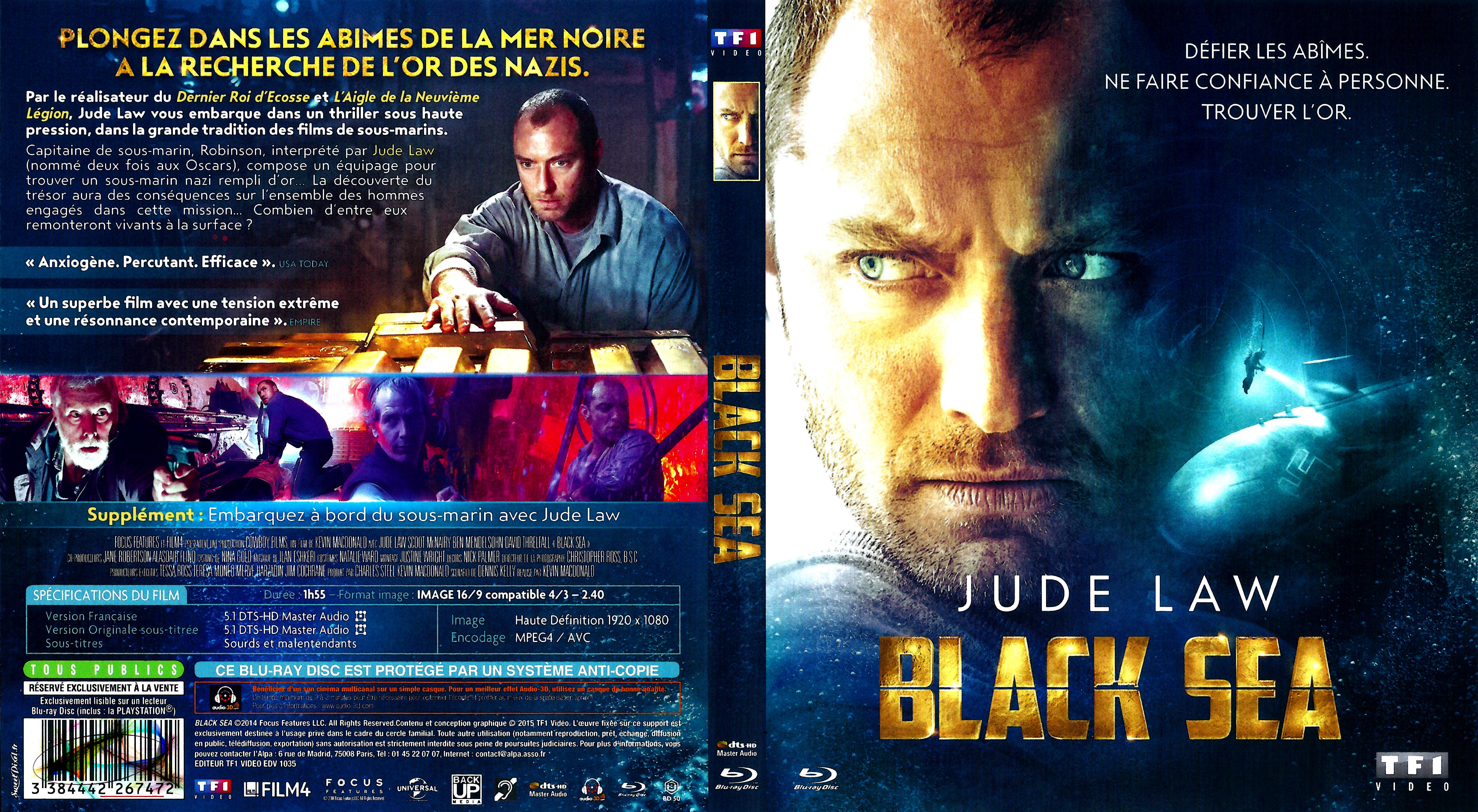 Jaquette DVD Black sea (BLU-RAY)