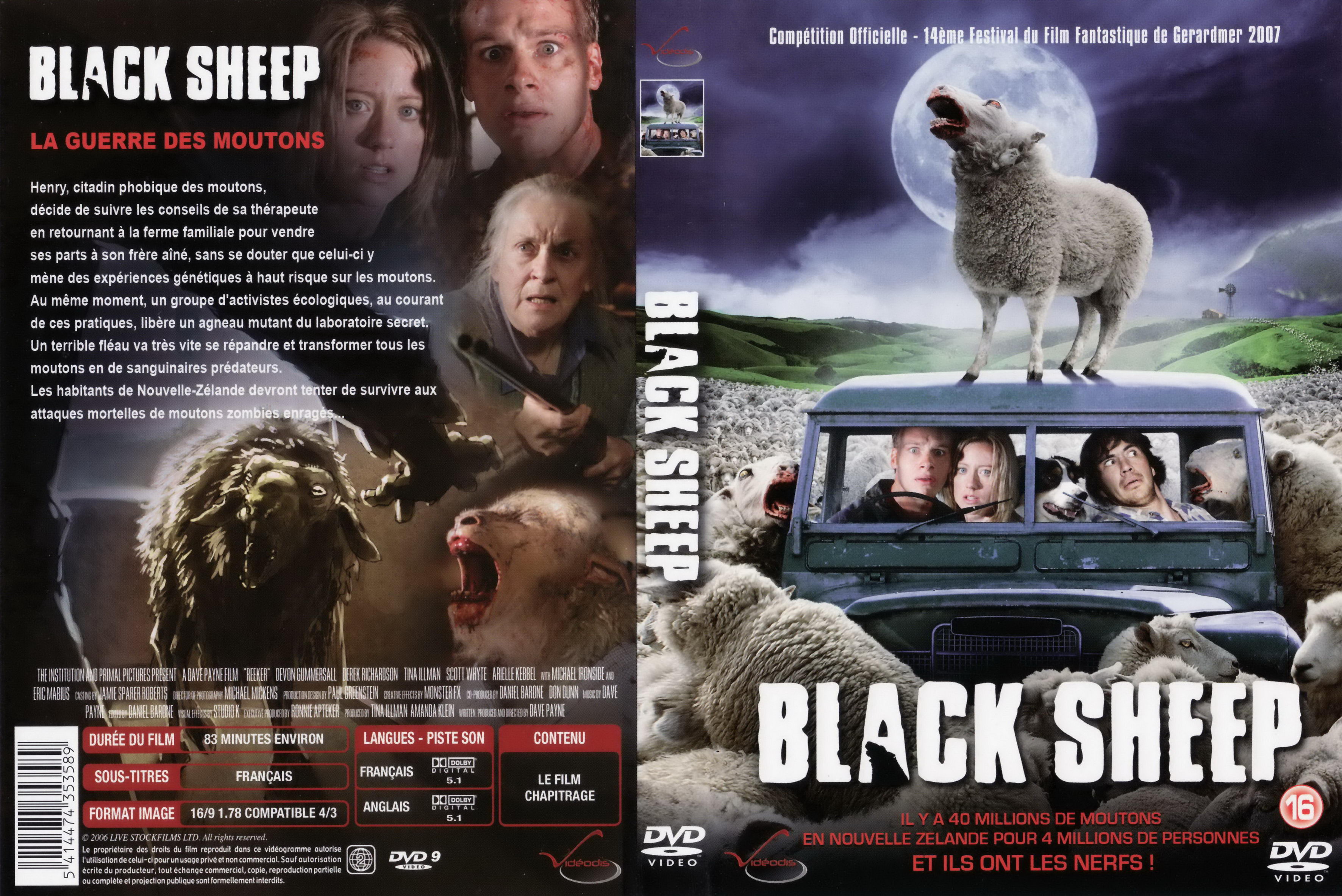 Jaquette DVD Black sheep