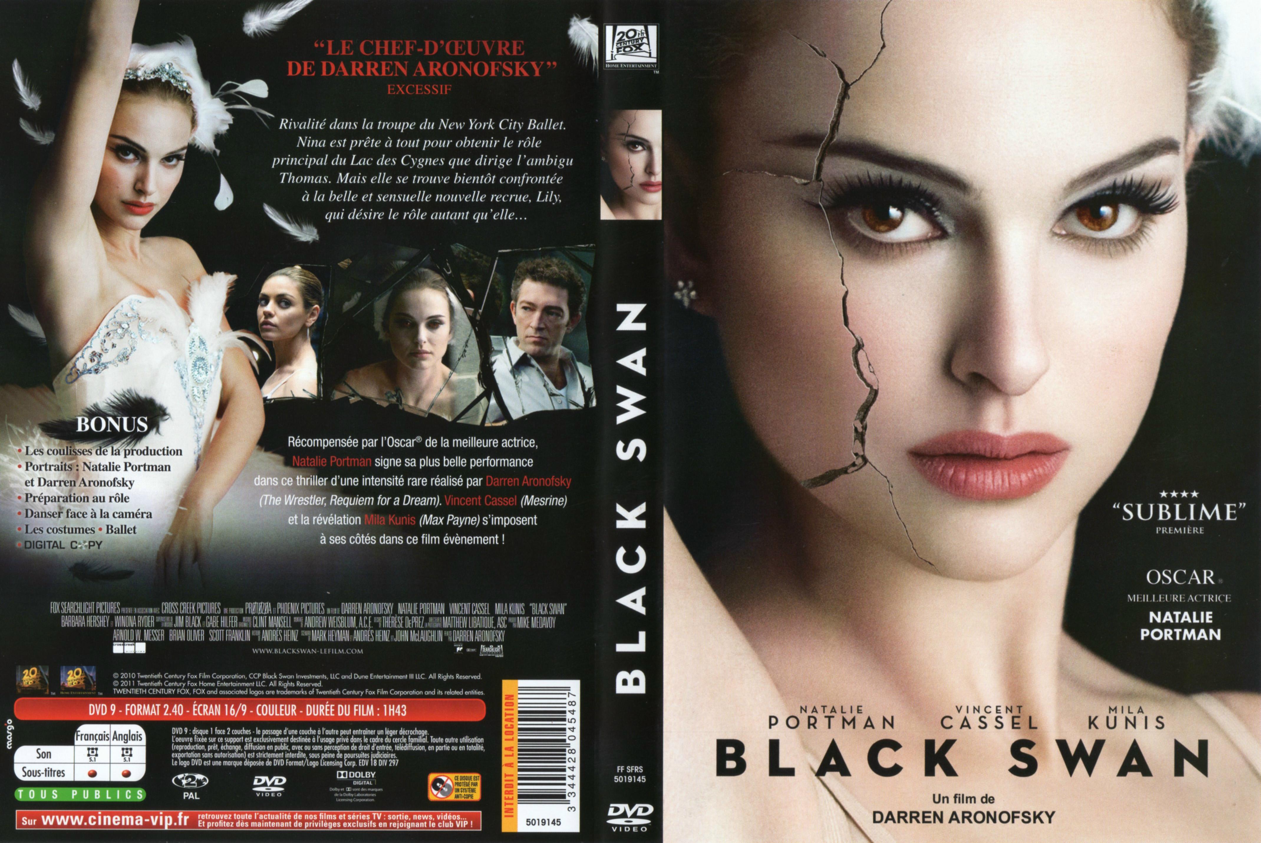 Jaquette DVD Black swan