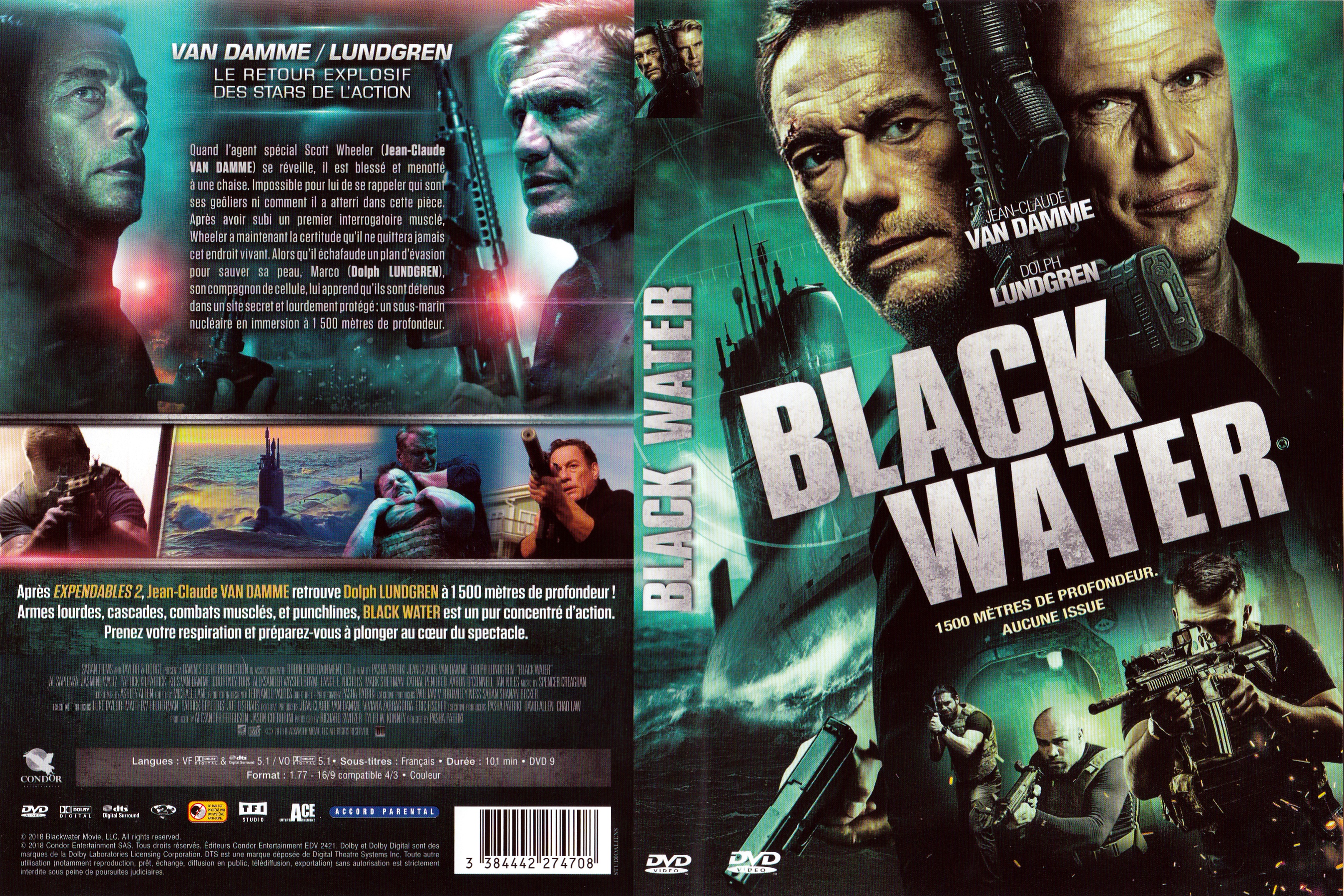 Jaquette DVD Black water (2018)