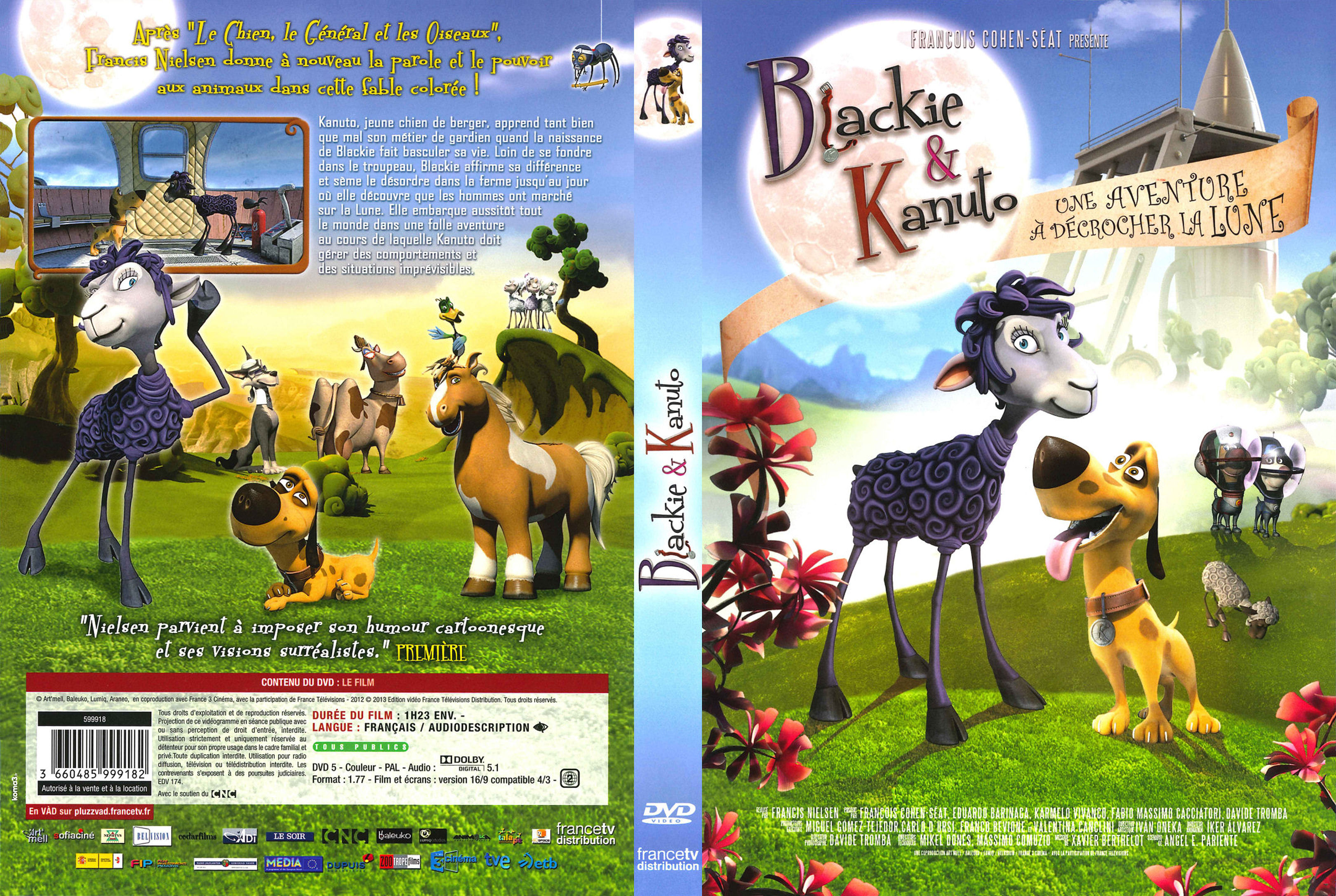 Jaquette DVD Blackie & Kanuto