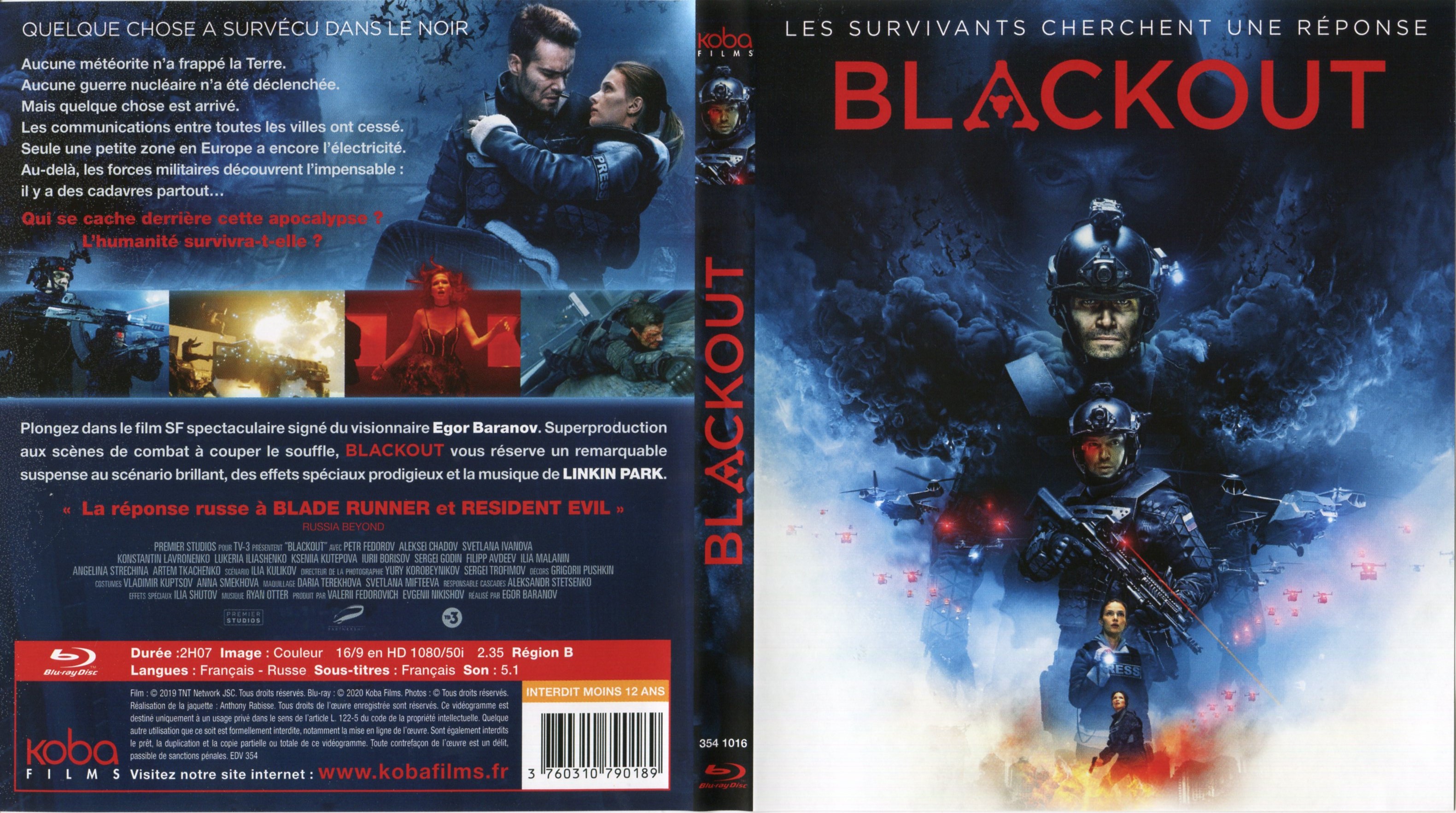 Jaquette DVD Blackout 2019 (BLU-RAY)
