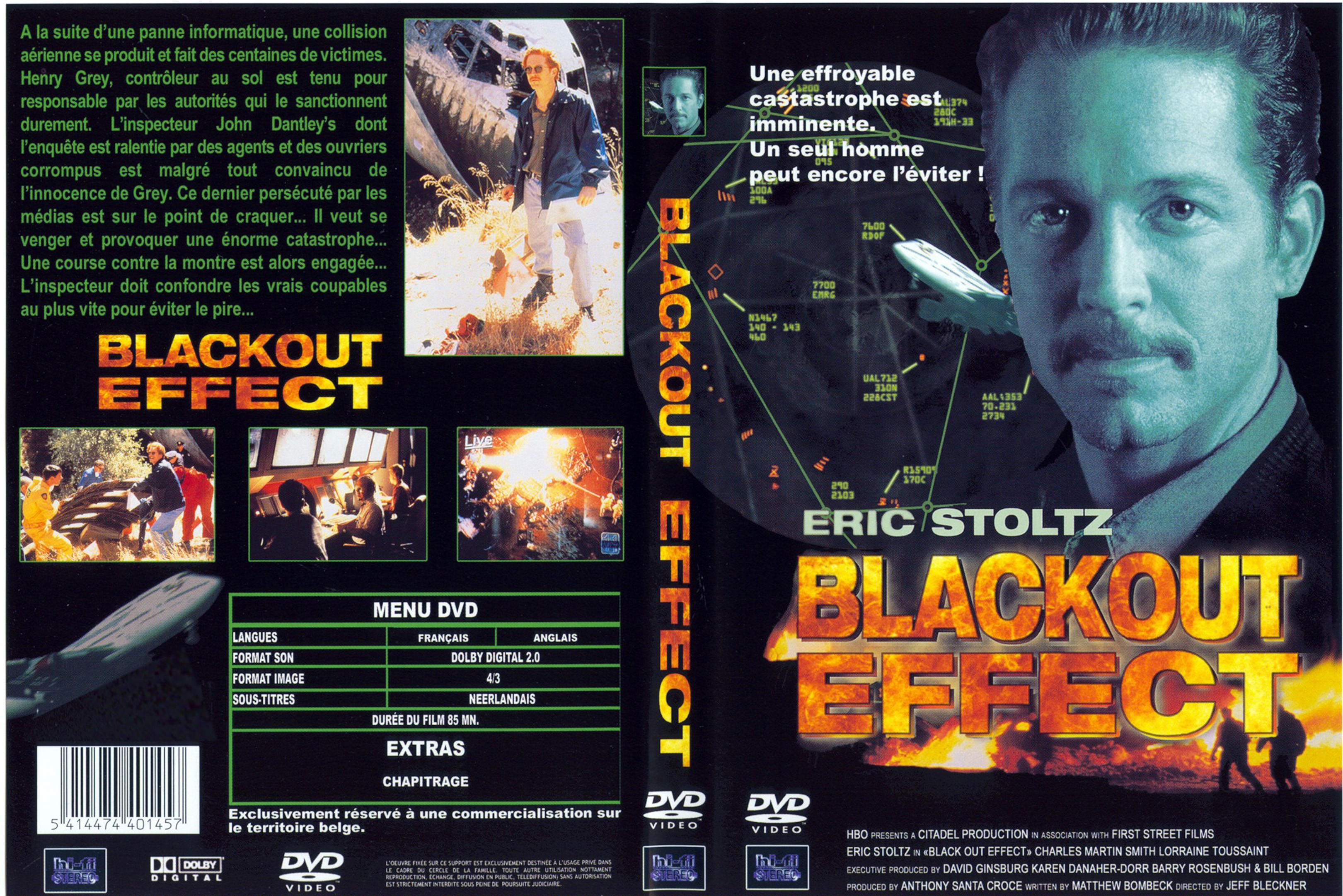 Jaquette DVD Blackout effect