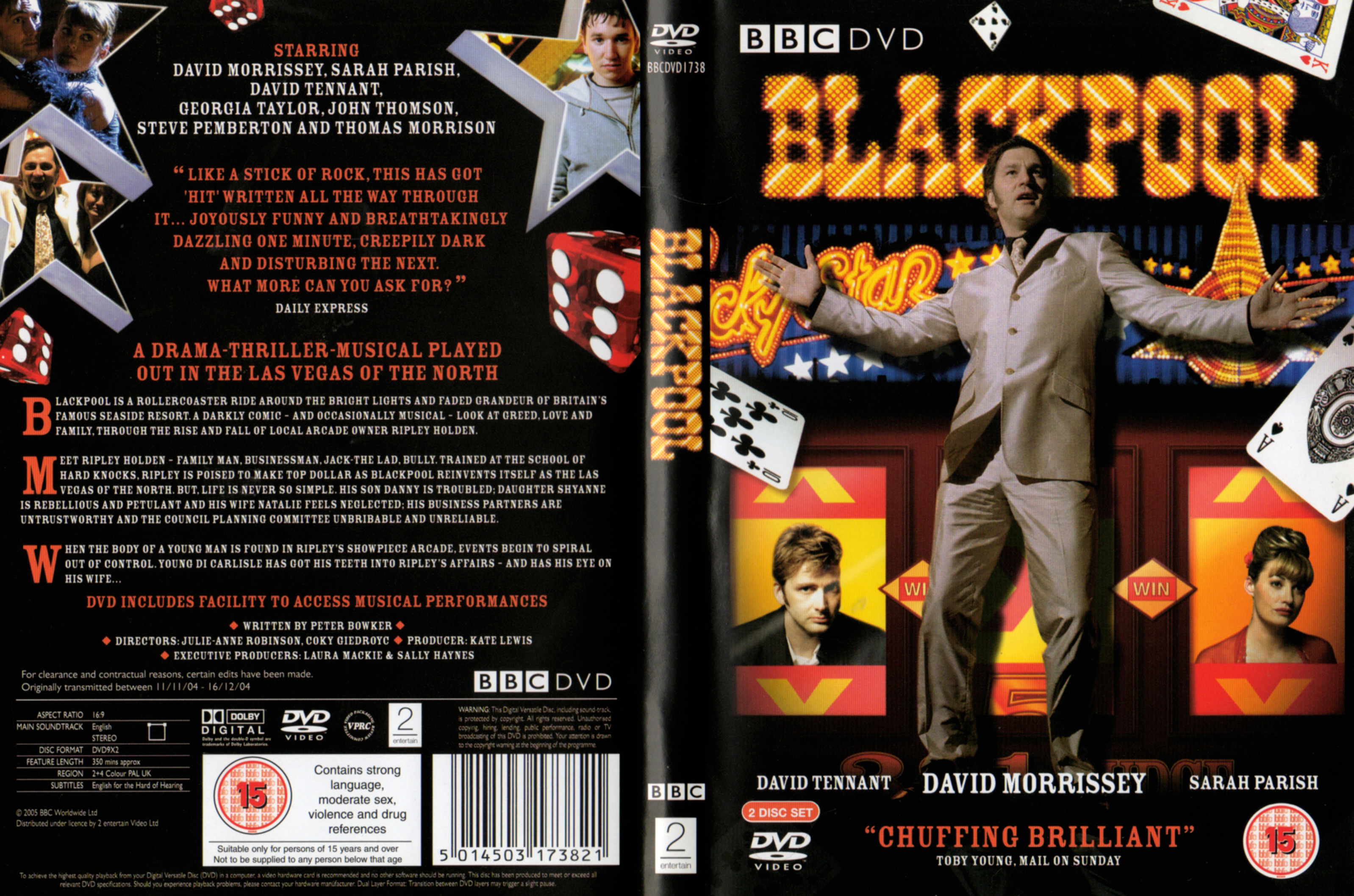 Jaquette DVD Blackpool Zone 1
