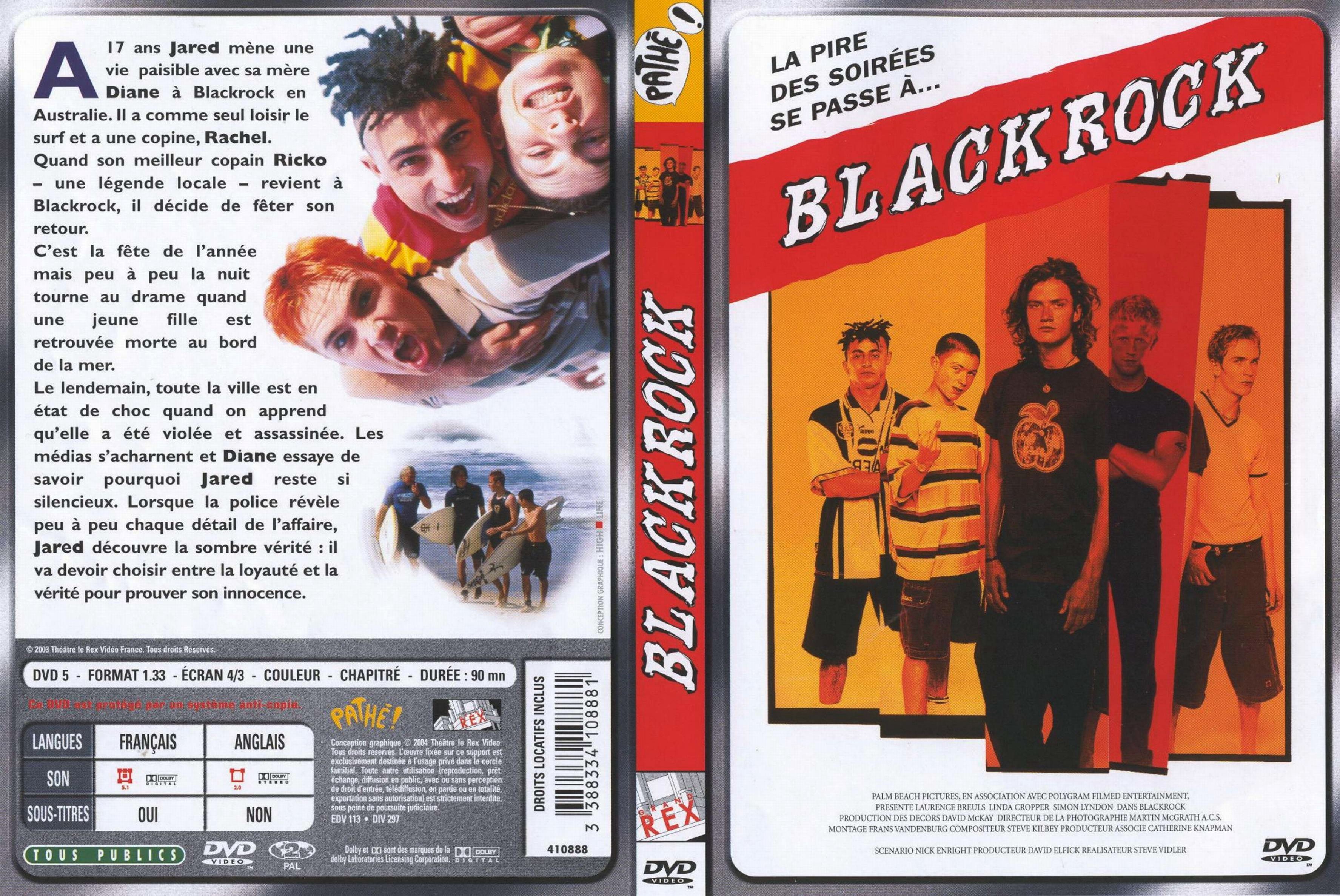 Jaquette DVD Blackrock