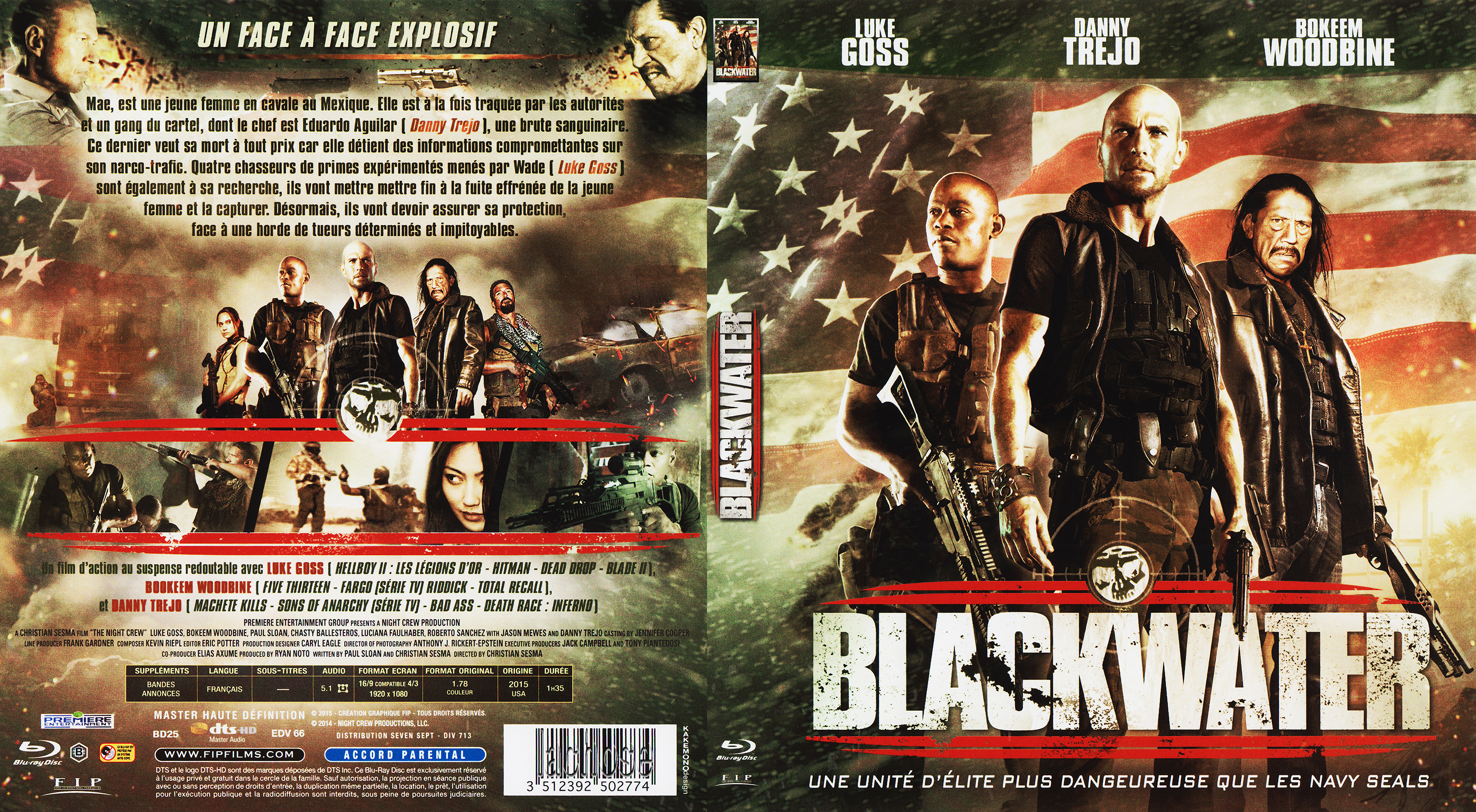 Jaquette DVD Blackwater (BLU-RAY)