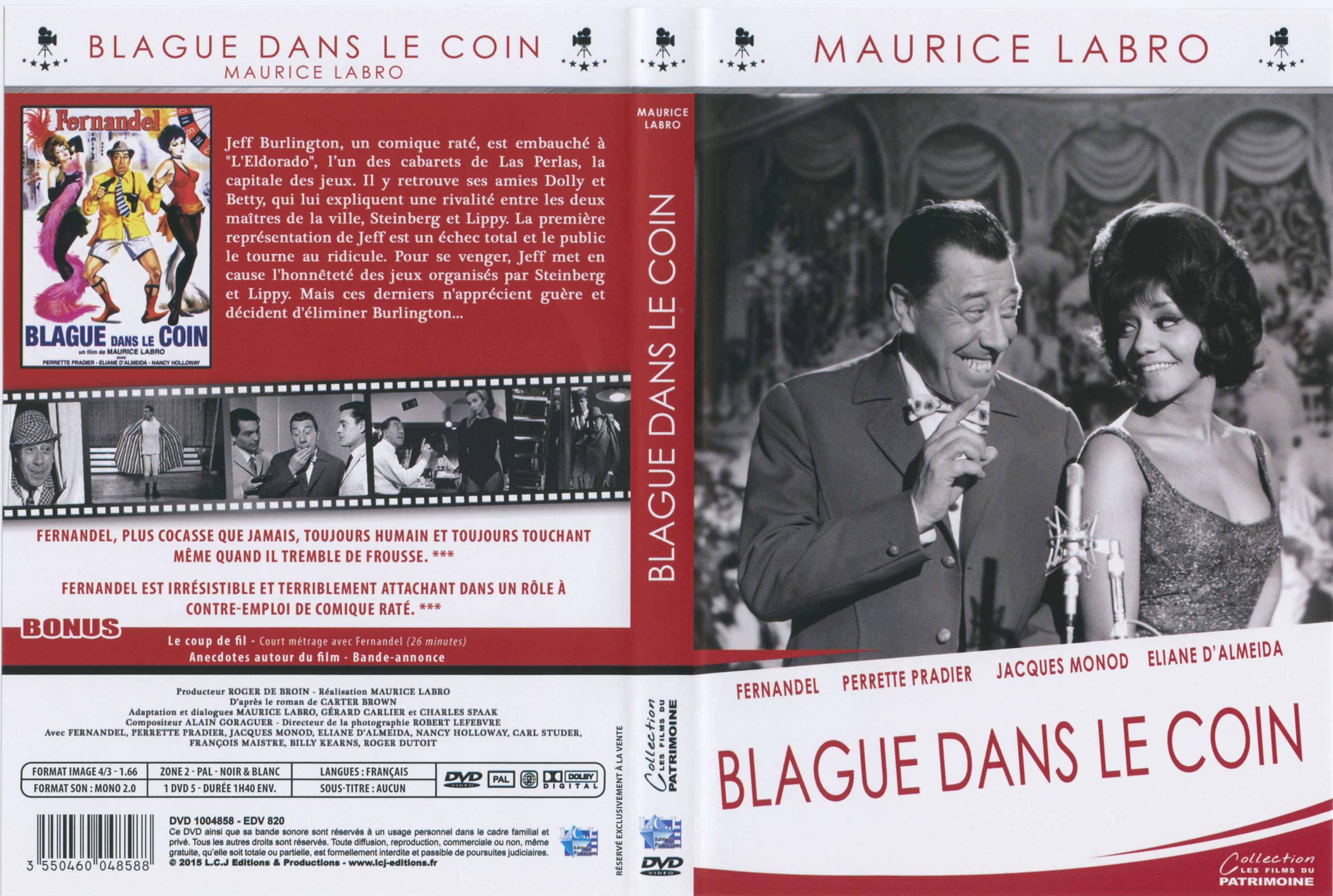 Jaquette DVD Blague dans le coin v2