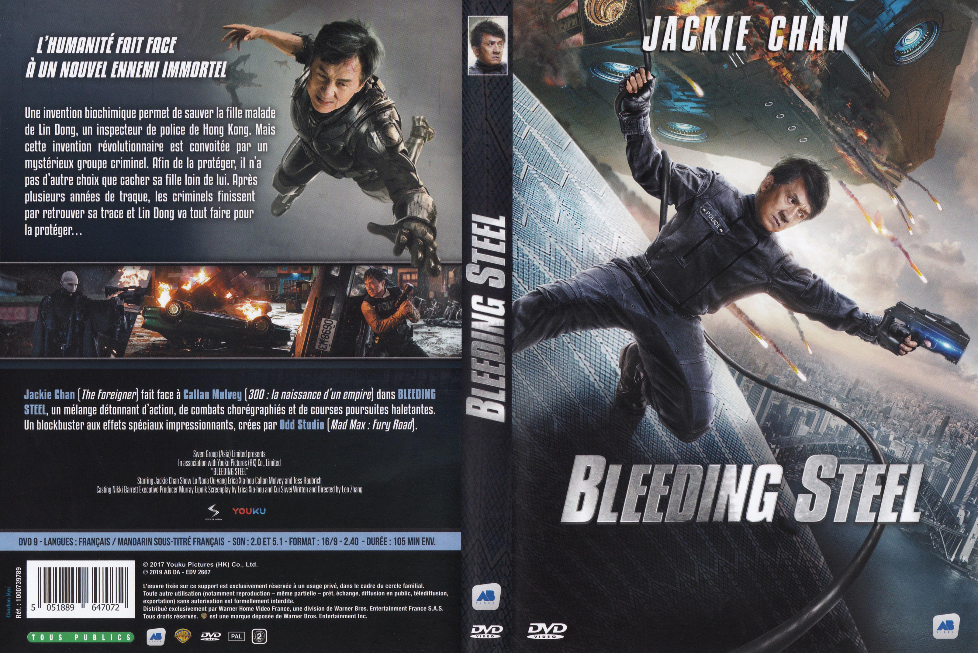 Jaquette DVD Bleeding steel