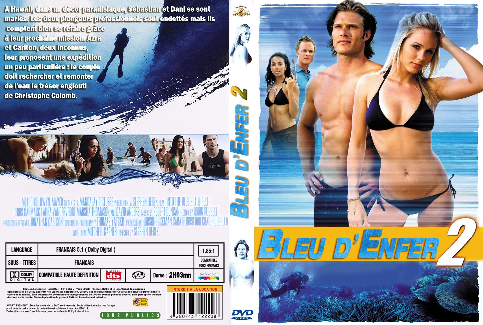 Jaquette DVD Bleu d