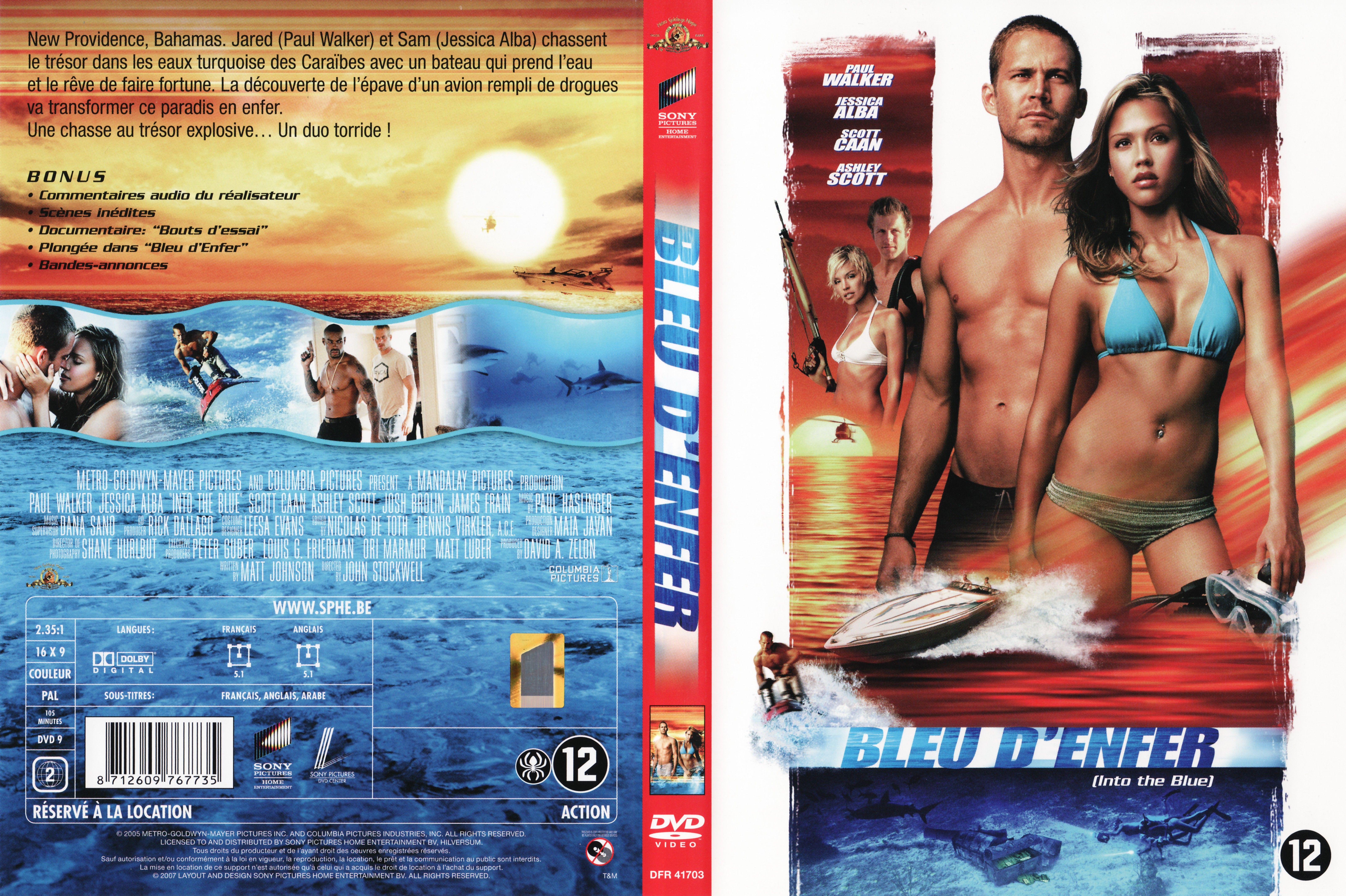 Jaquette DVD Bleu d