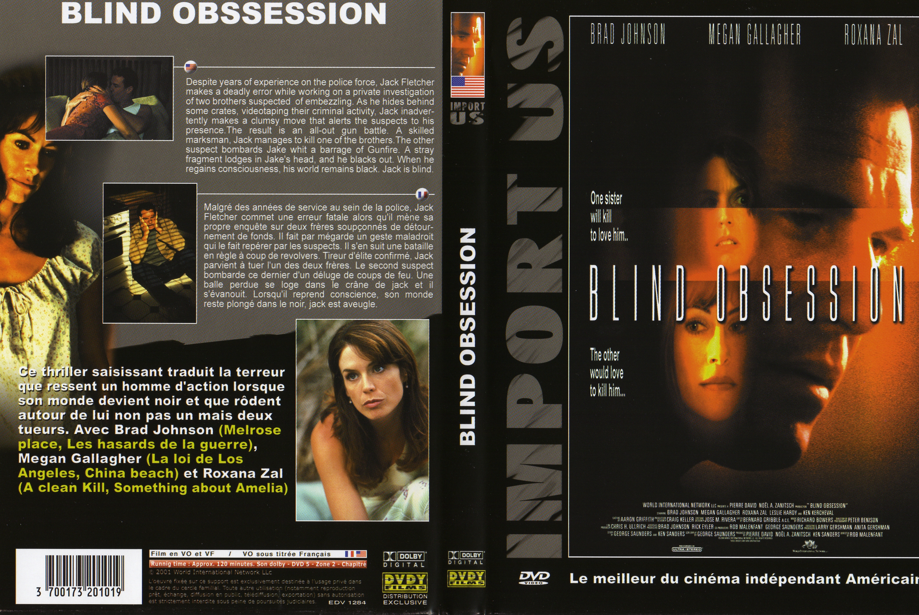 Jaquette DVD Blind obsession