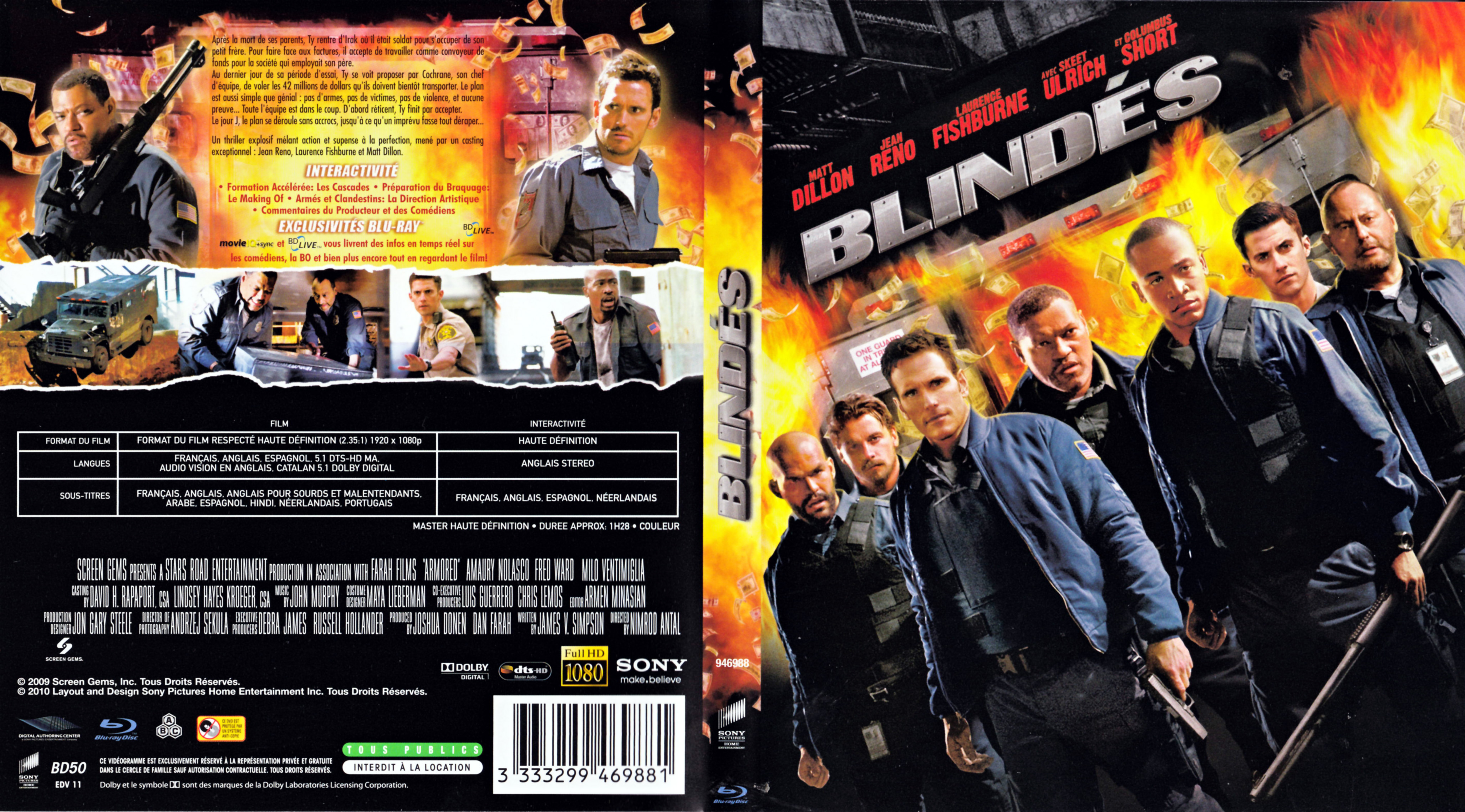 Jaquette DVD Blindes (BLU-RAY)