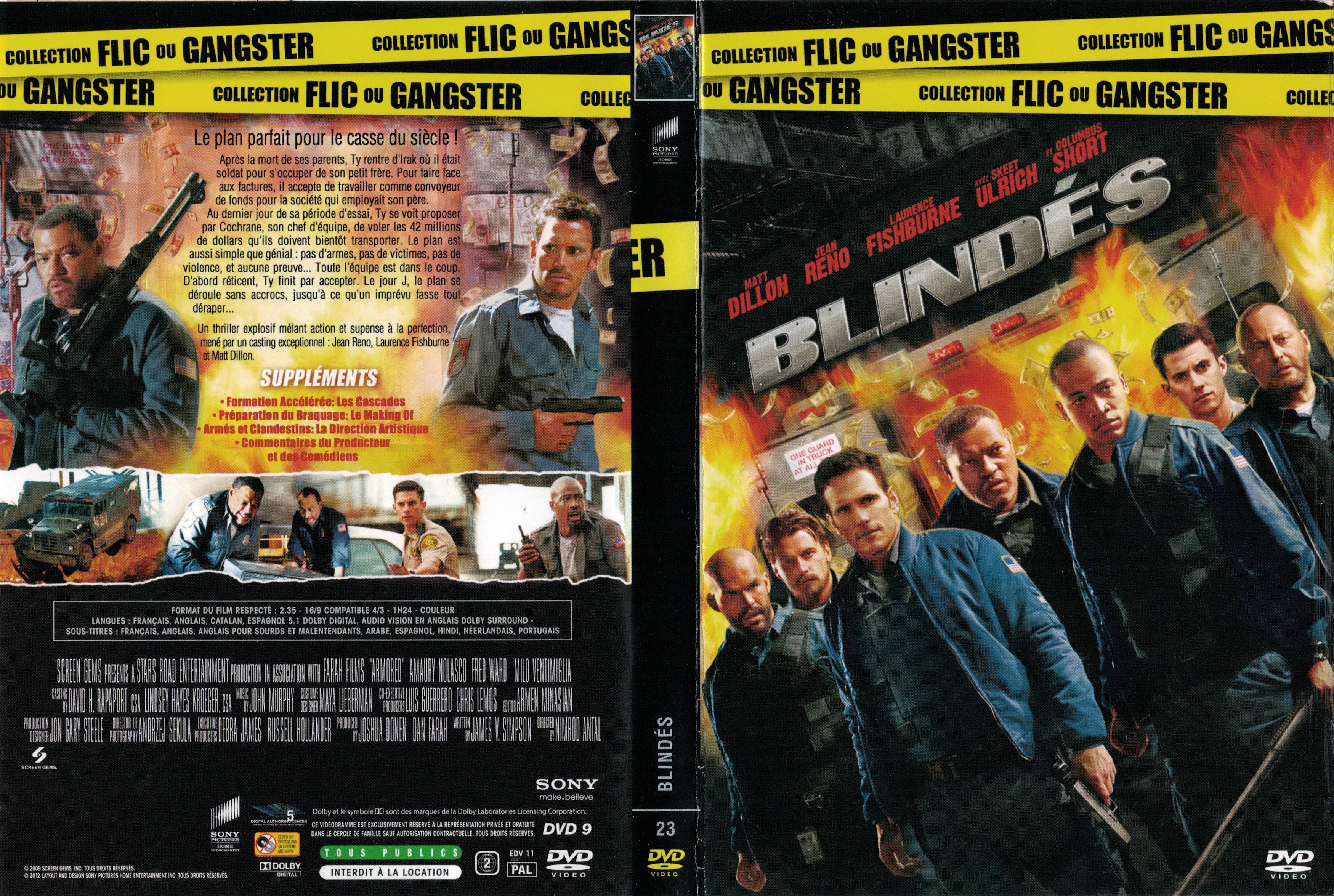 Jaquette DVD Blind�s v2