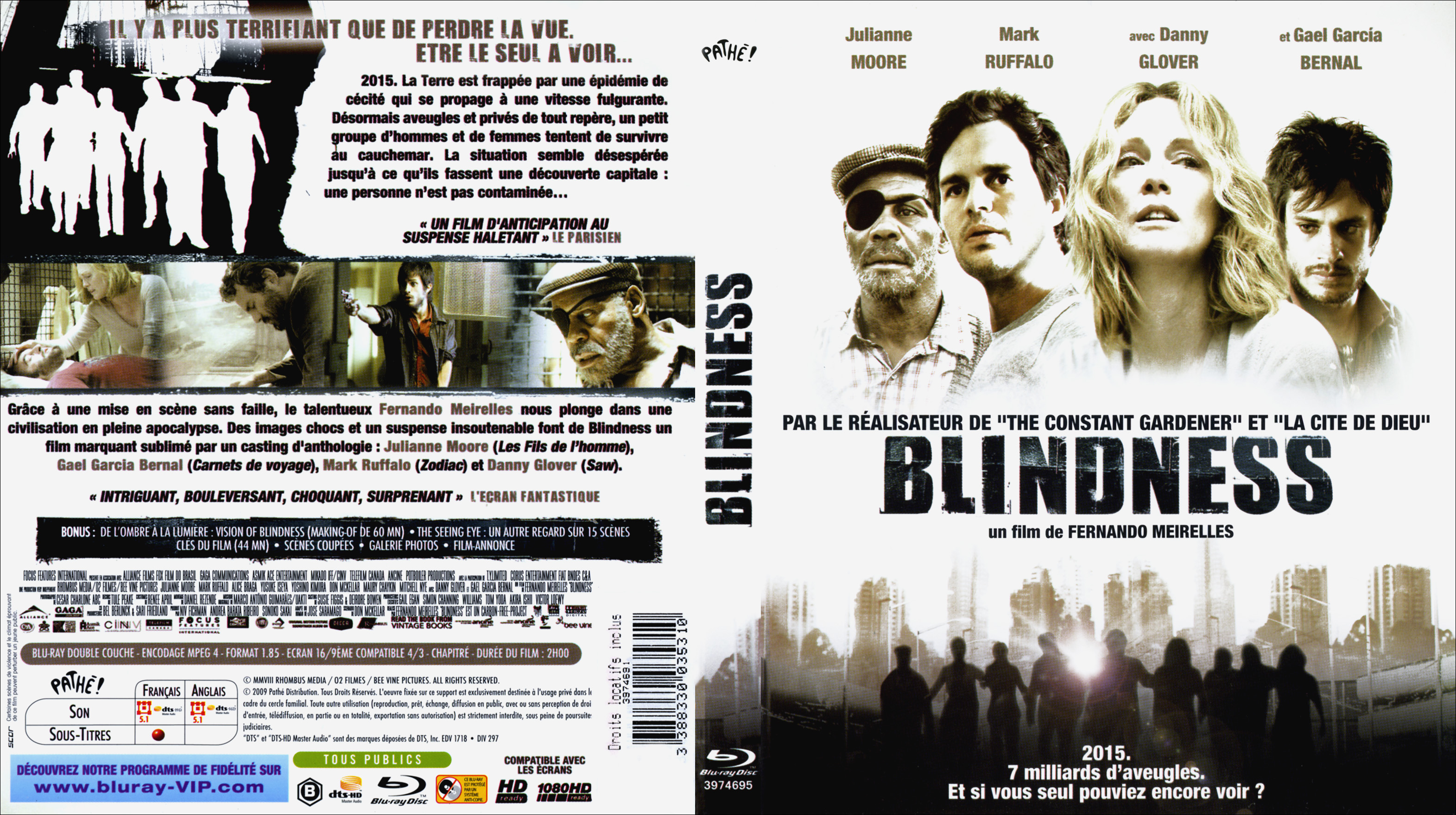 Jaquette DVD Blindness (BLU-RAY)
