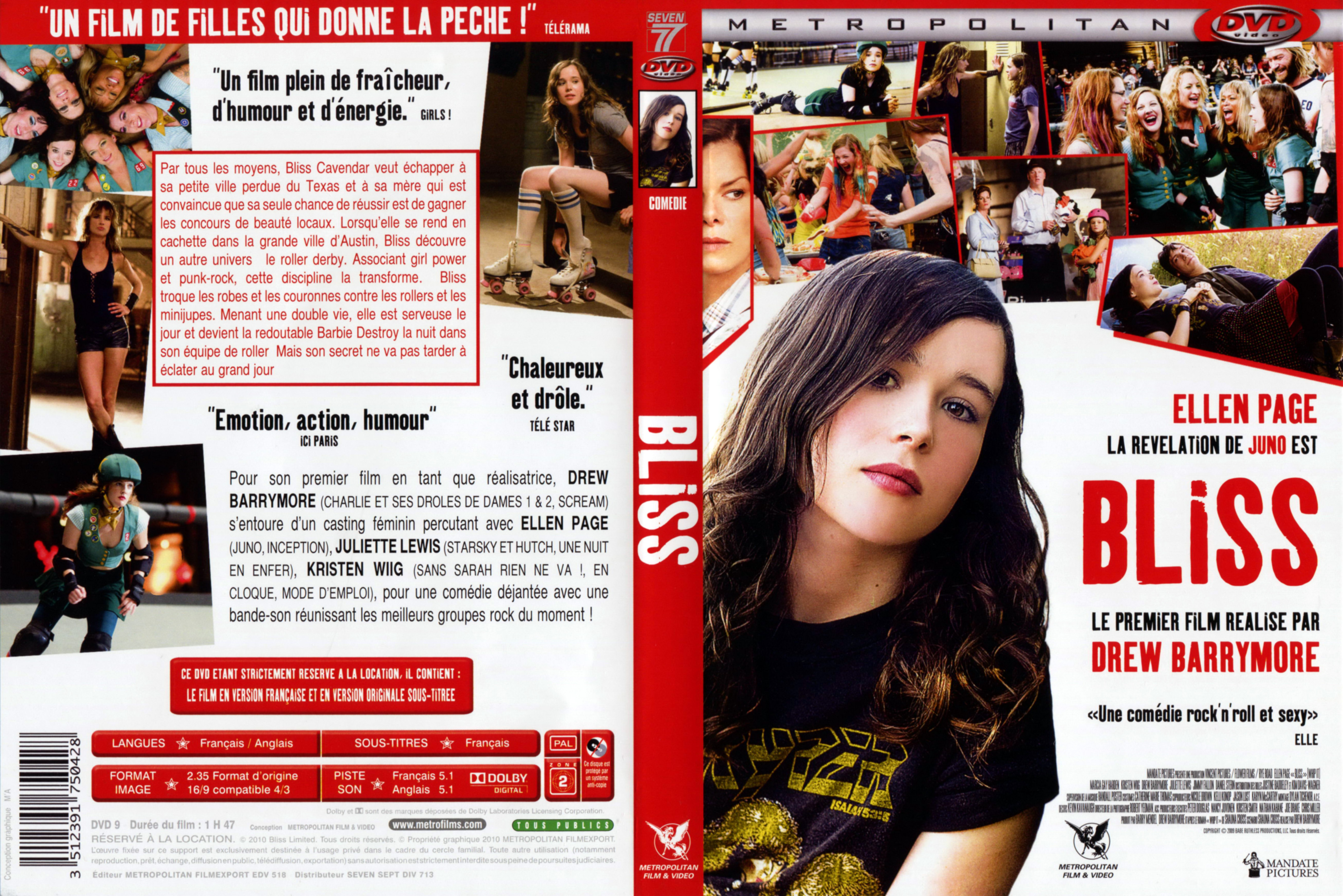 Jaquette DVD Bliss v2